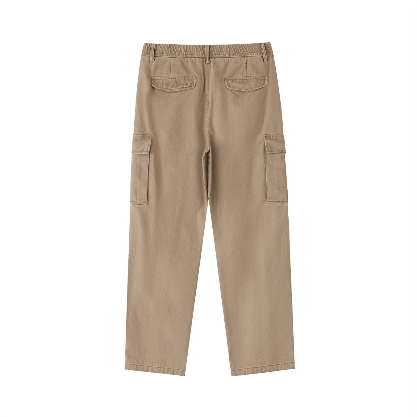 Elastic Waist Cargo Pants