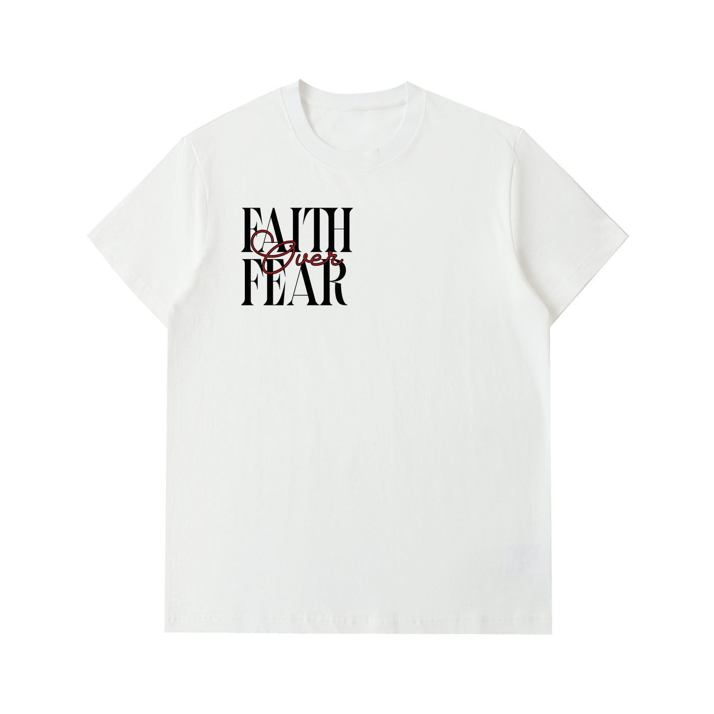 "FAITH Over FEAR" | Heavyweight T-Shirt