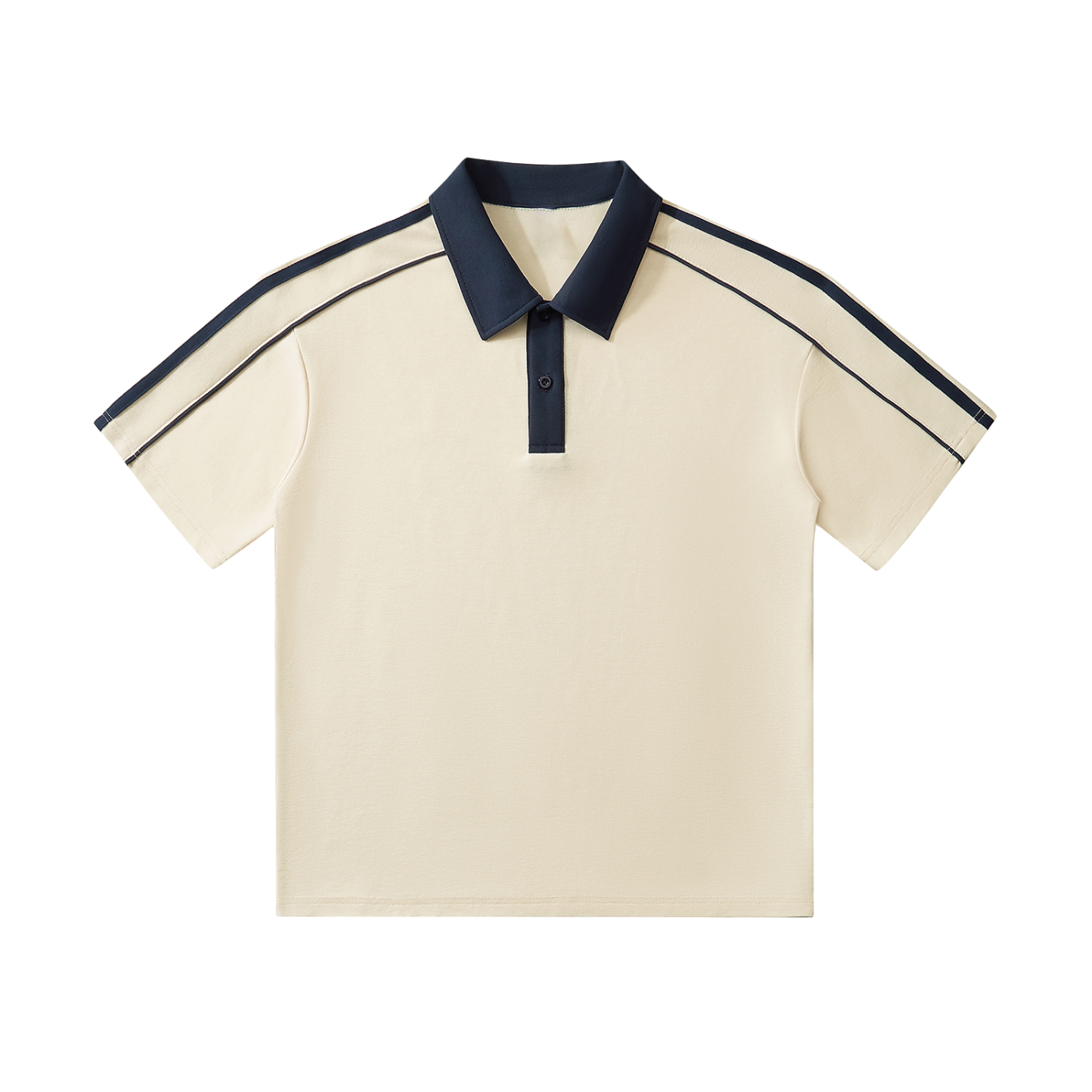 Athletic Stripe Polo Shirt