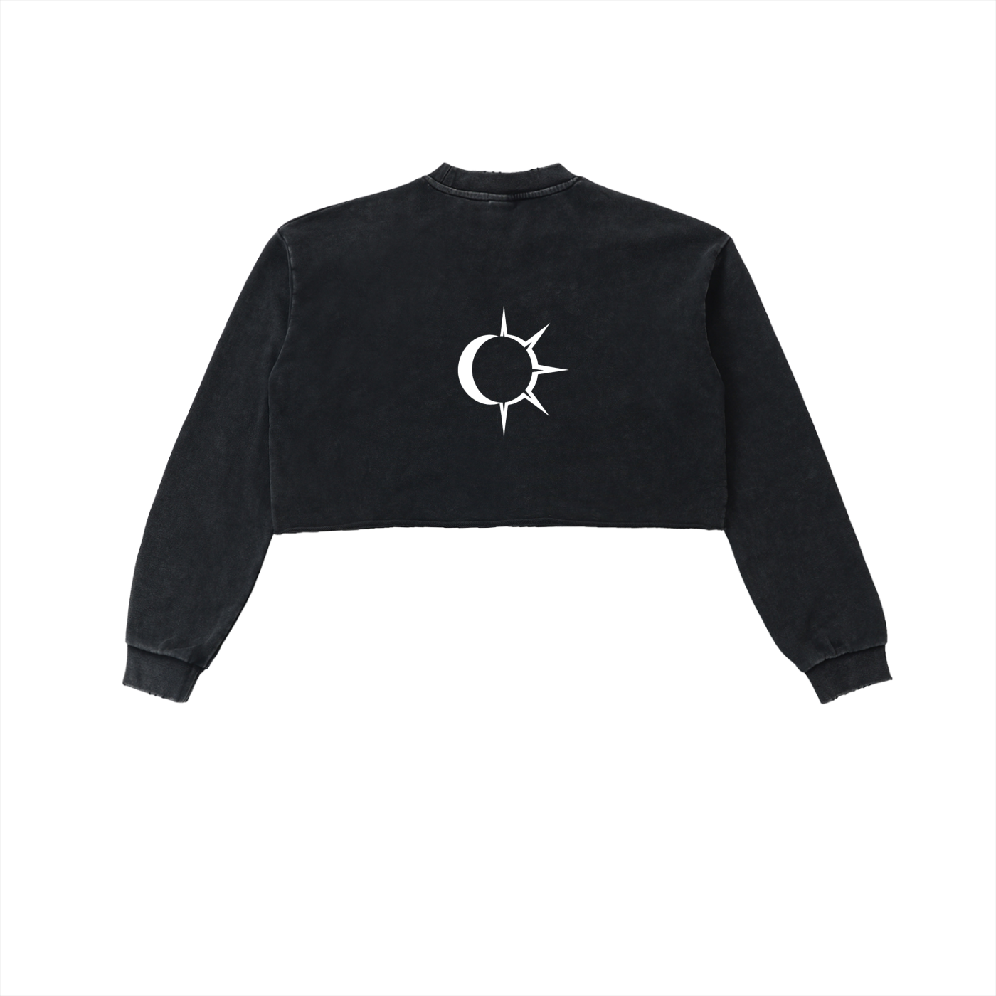 Women's Cotton Cropped Sweatshirt