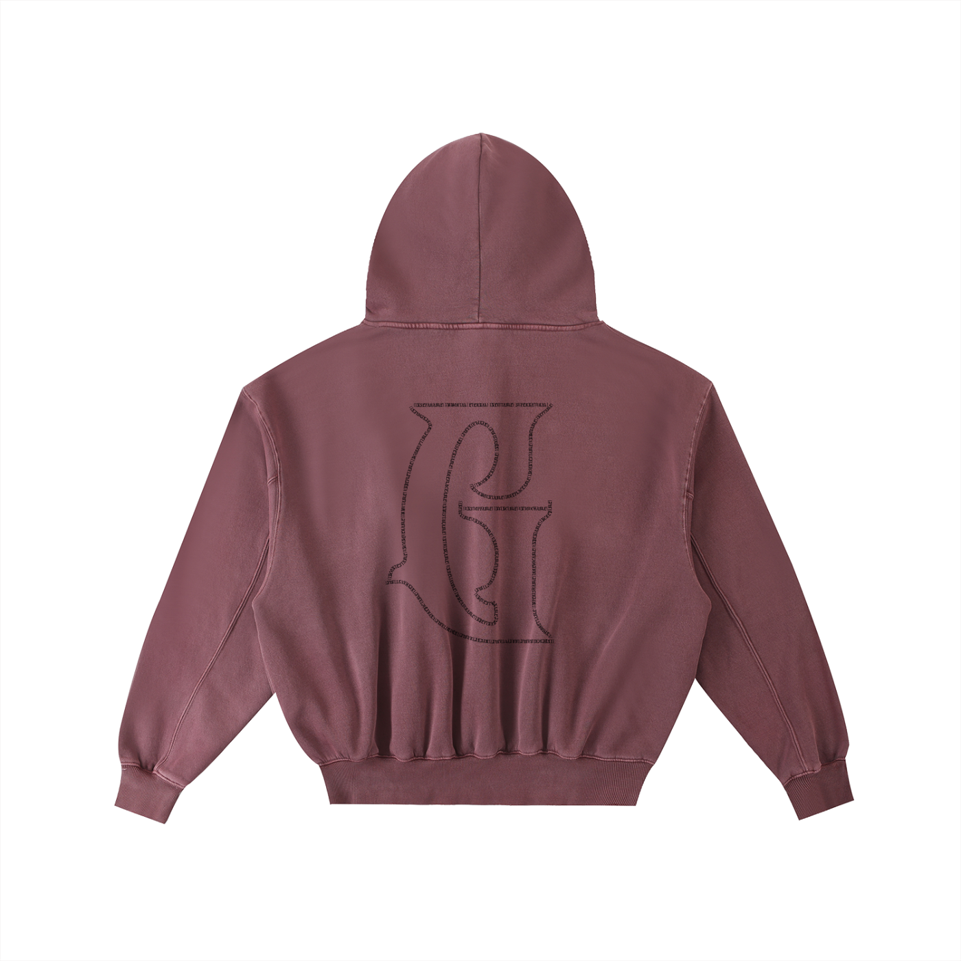 Enzyme Washed Fleece Hoodie