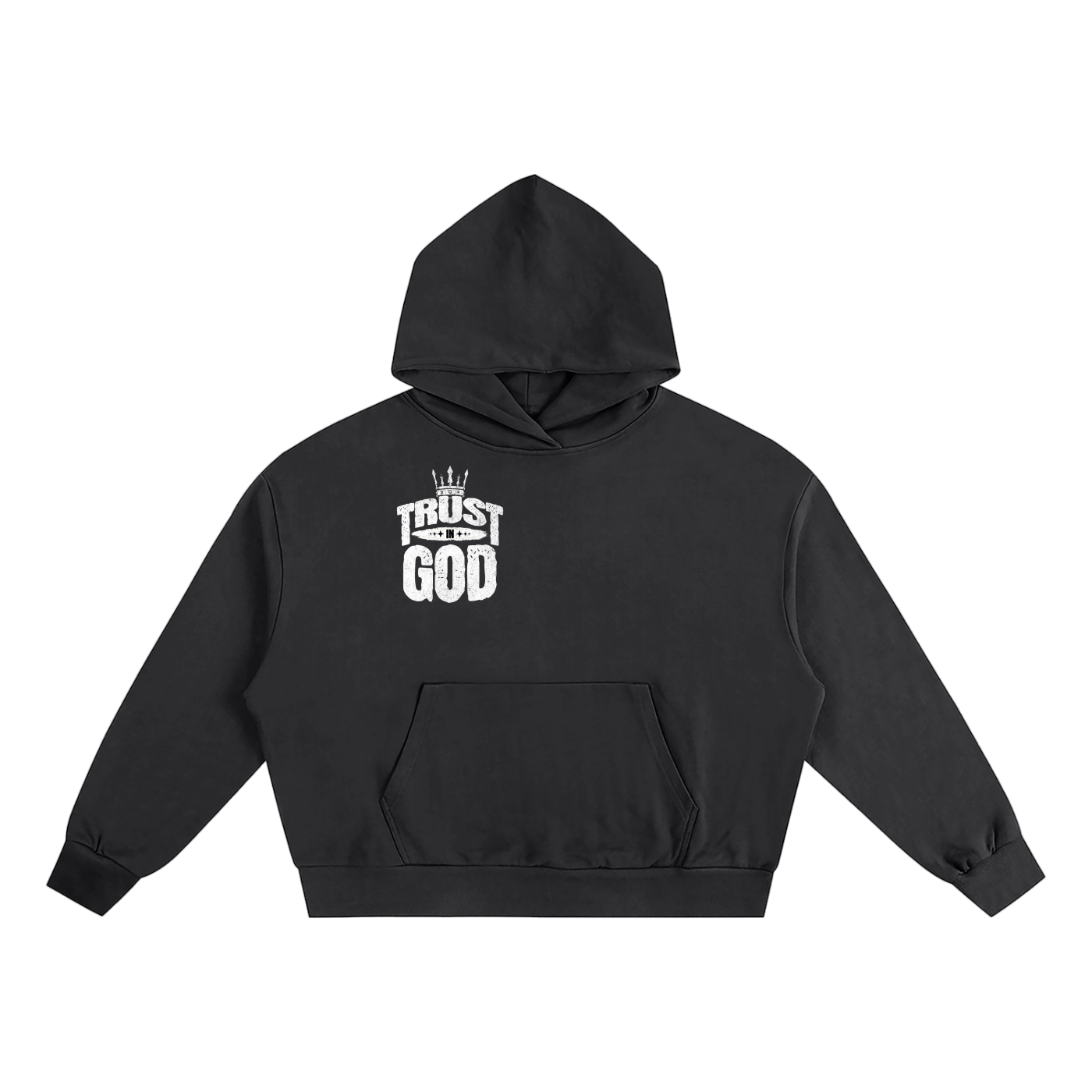 "Trust in God" Boxy Hoodie