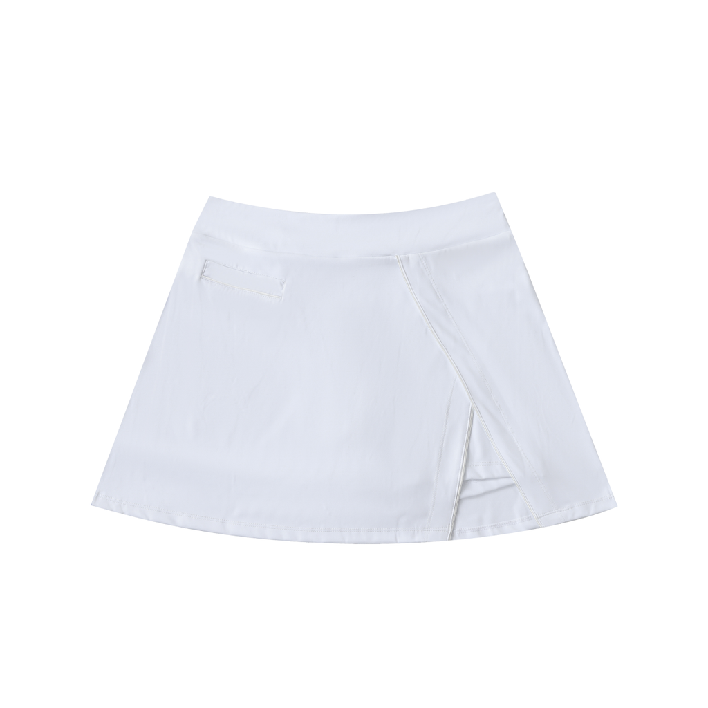 High-Waist A-Line Skirt