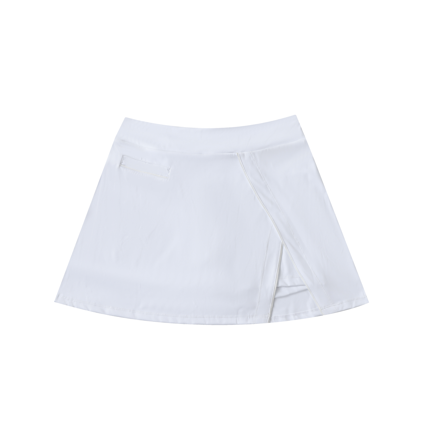 High-Waist A-Line Skirt
