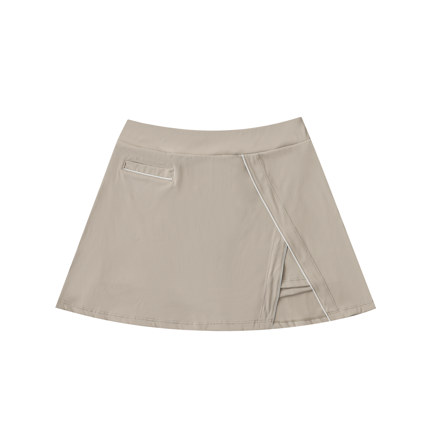 High-Waist A-Line Skirt