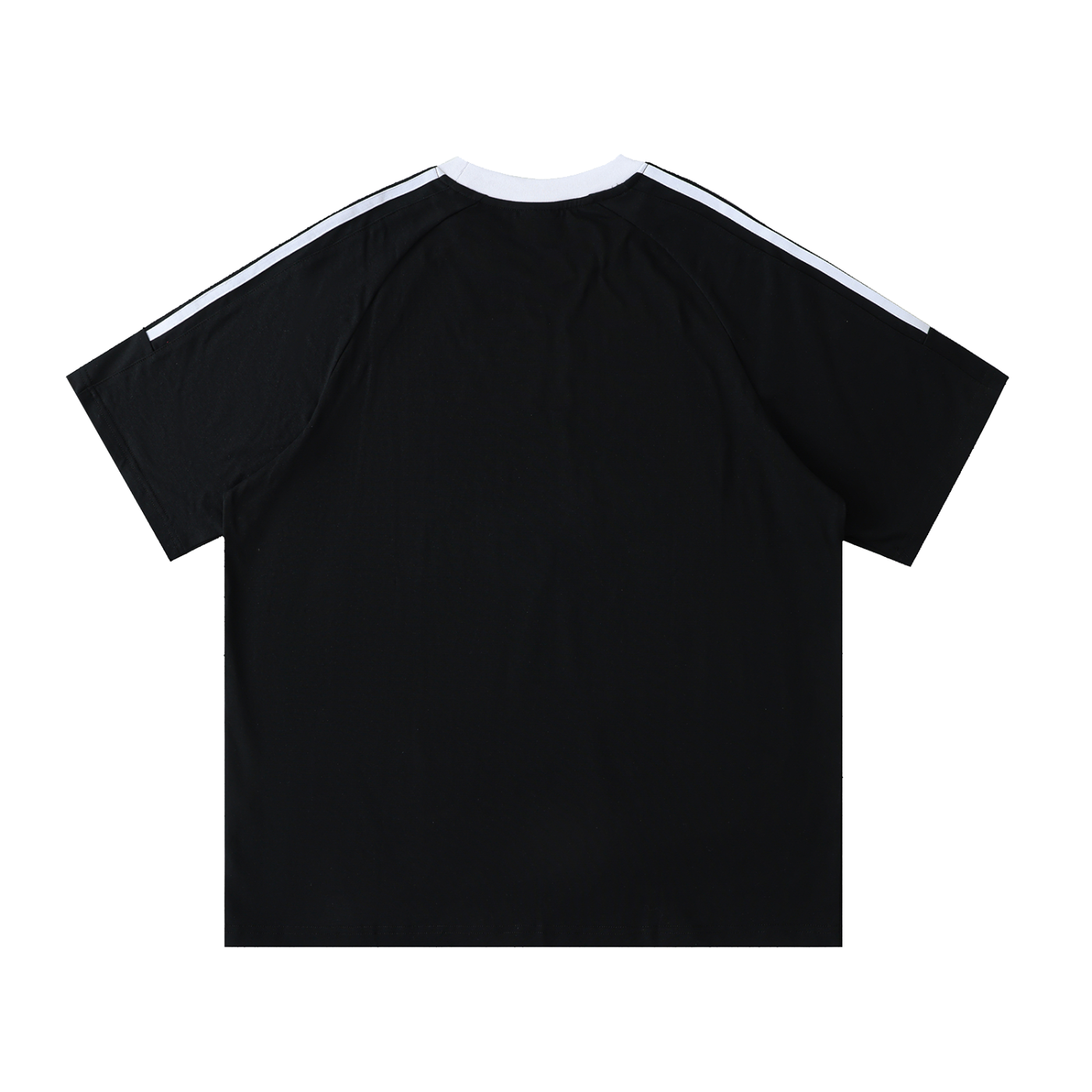 Contrast Tape Crewneck T-Shirt