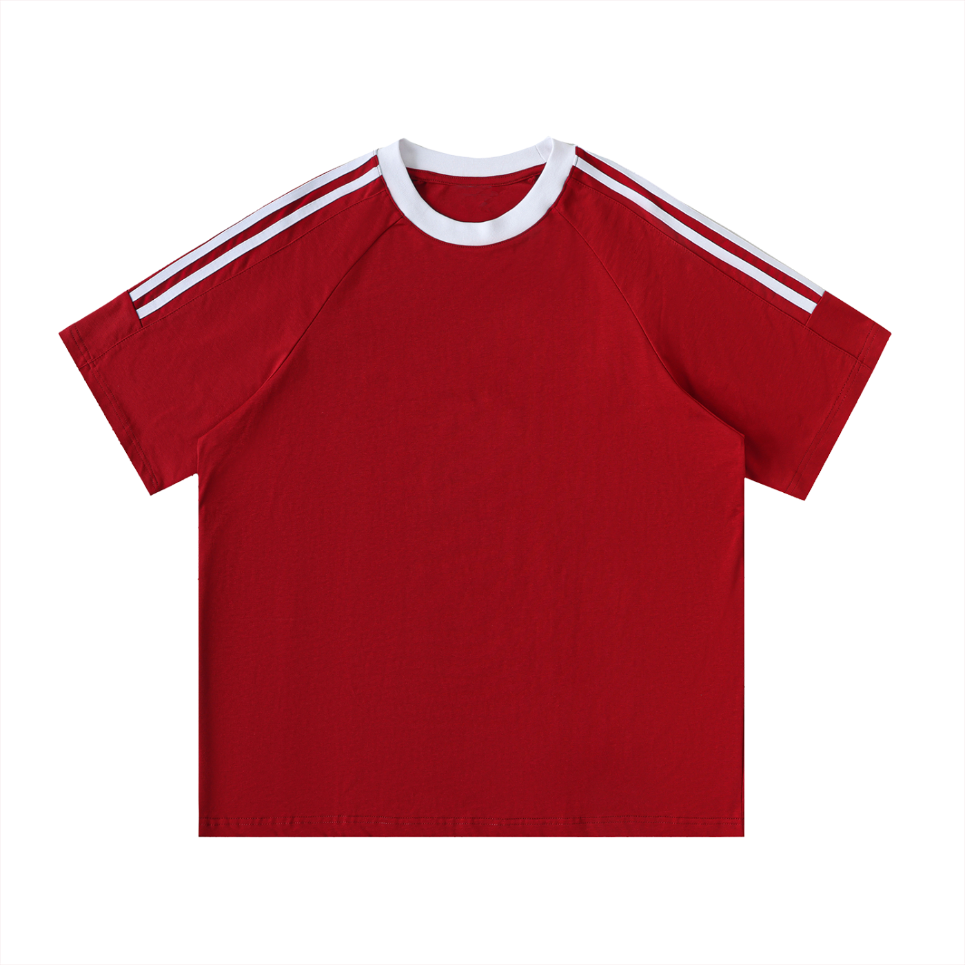 Contrast Tape Crewneck T-Shirt