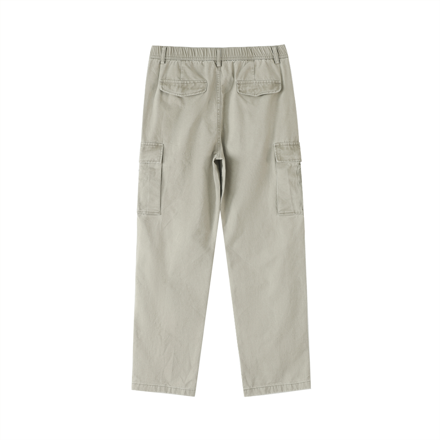 Elastic Waist Cargo Pants