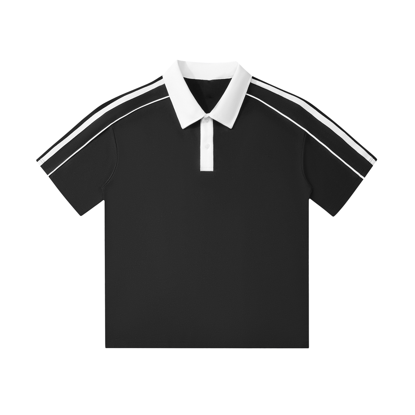 Athletic Stripe Polo Shirt