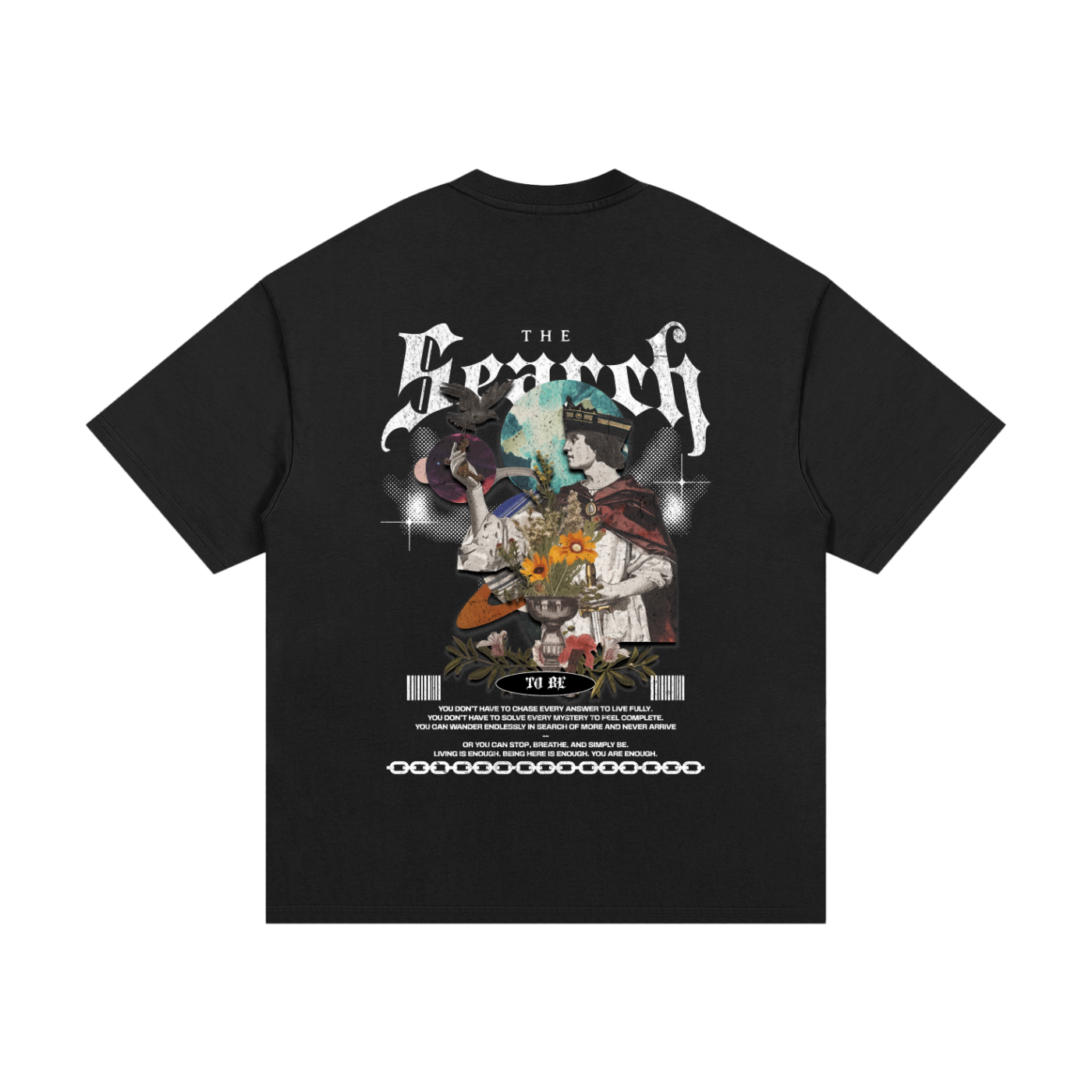 “The Search” | Essential Heavyweight Cotton T-Shirt