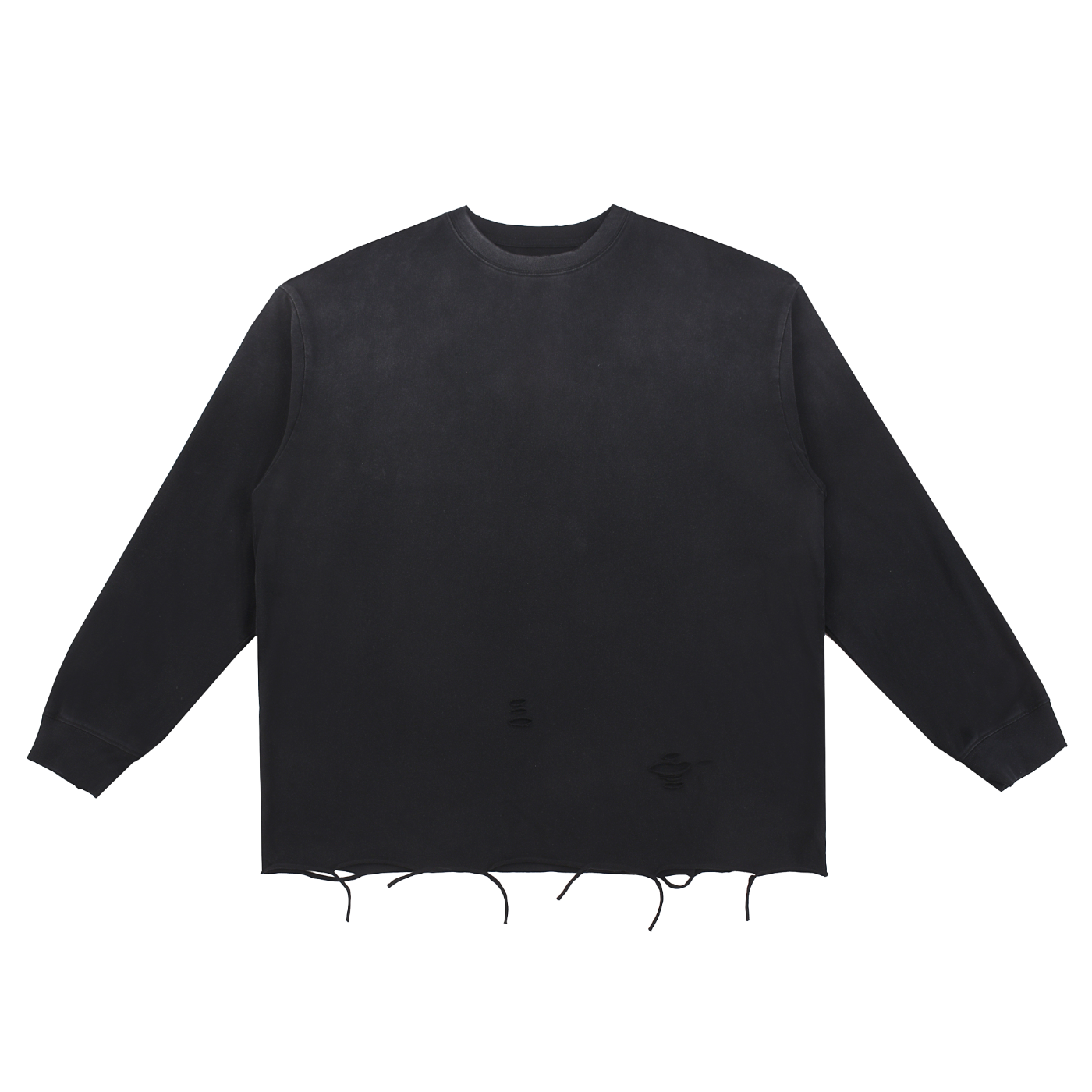 Raw Edge Cotton Shirt