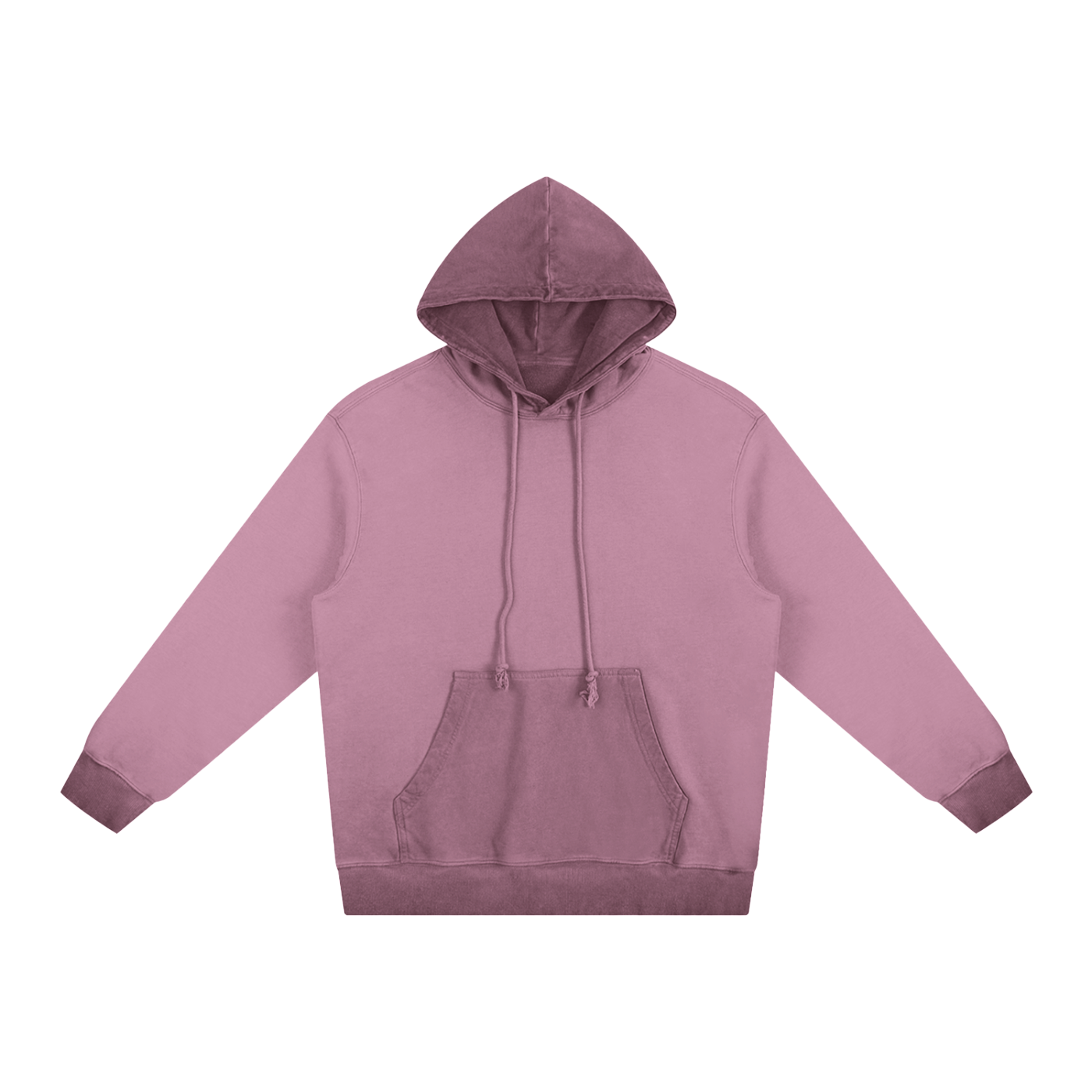 Vintage Ombre-Dyed Washed Hoodie