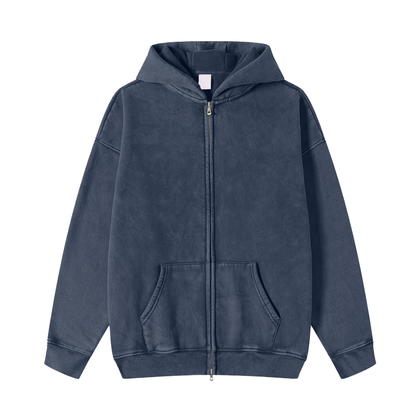 Snow-Washed “Do Do Donuts” | Graphic Zip-Up Hoodie