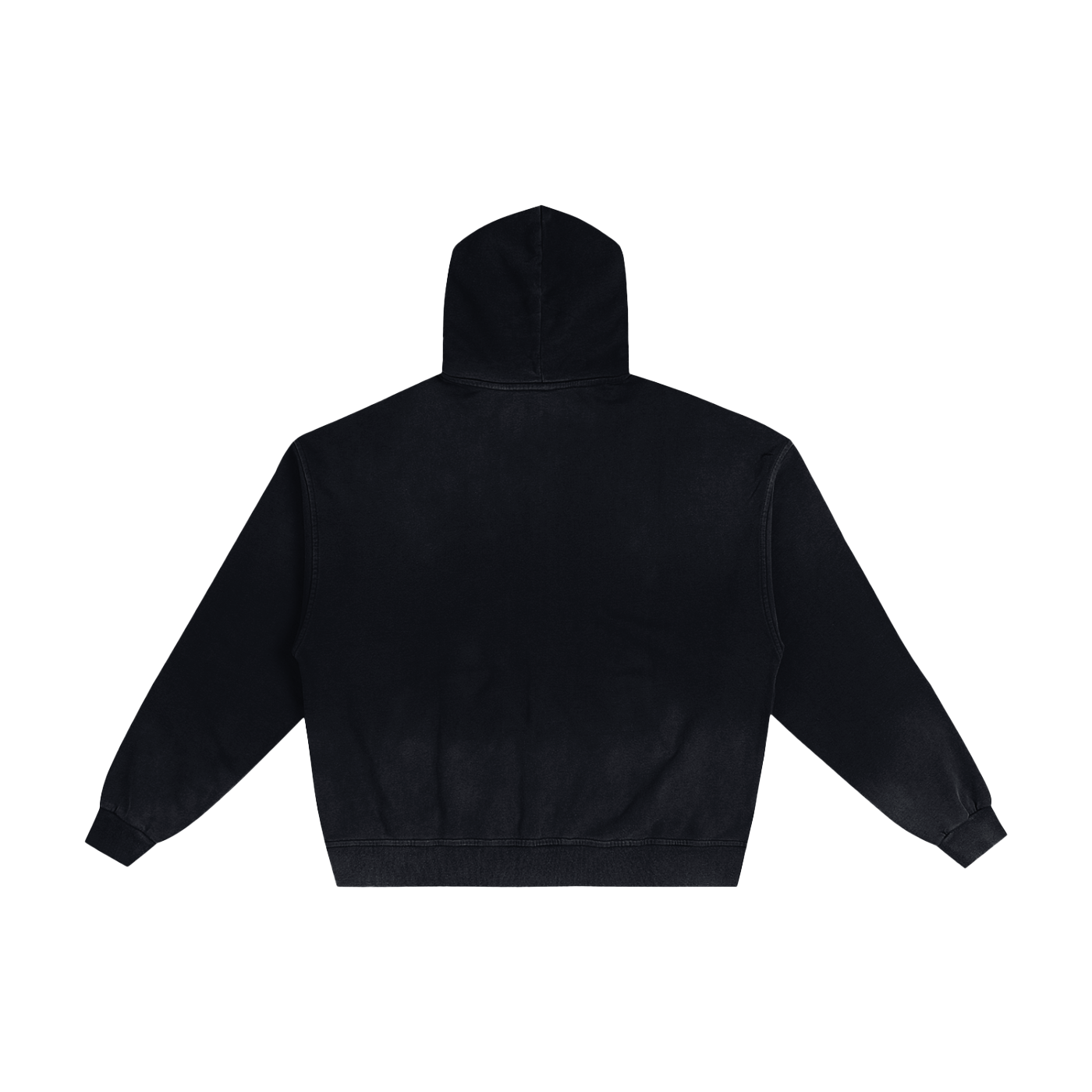 Vintage Sunfaded Zip Hoodie | Heavyweight Distressed