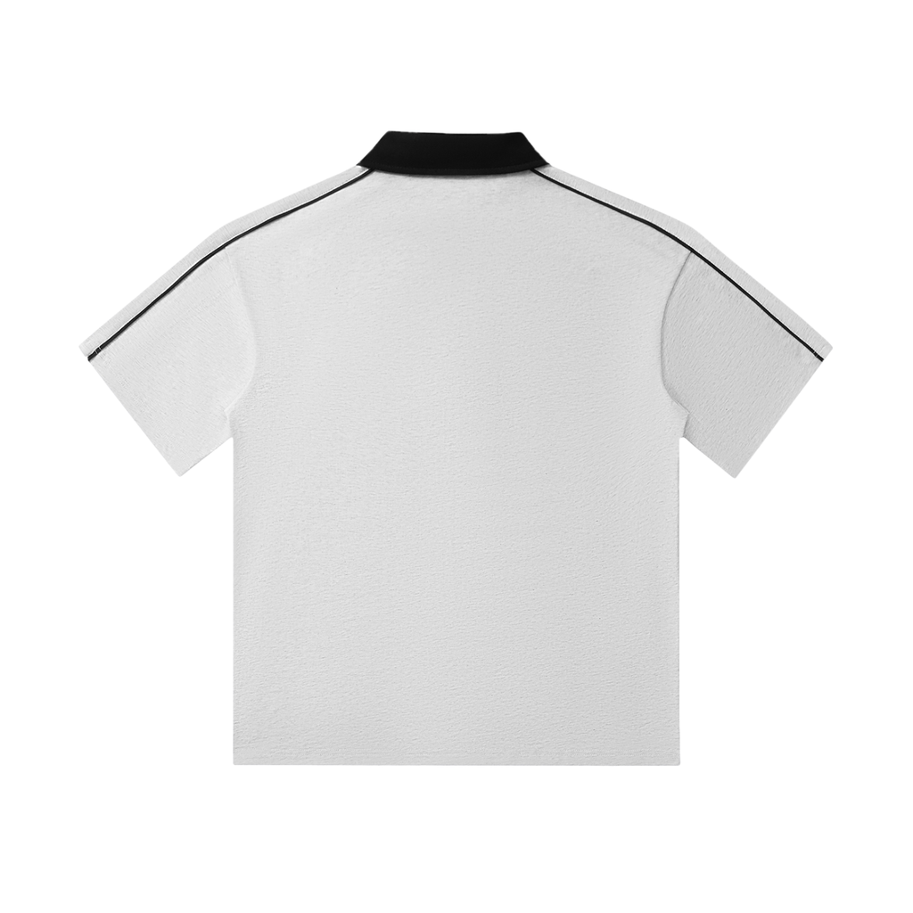 Athletic Stripe Polo Shirt