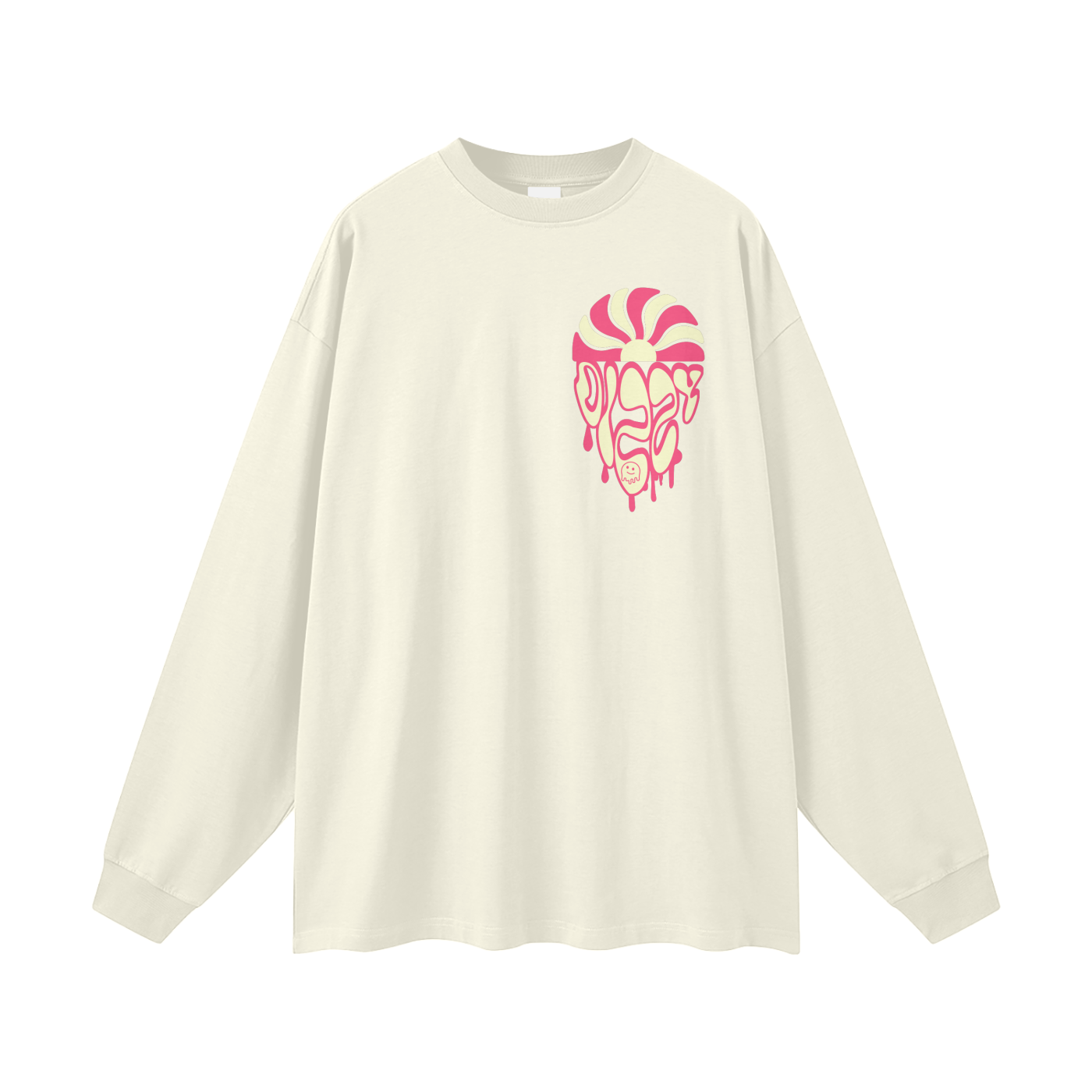 Dizzy Graphic Long Sleeve Cotton Tee