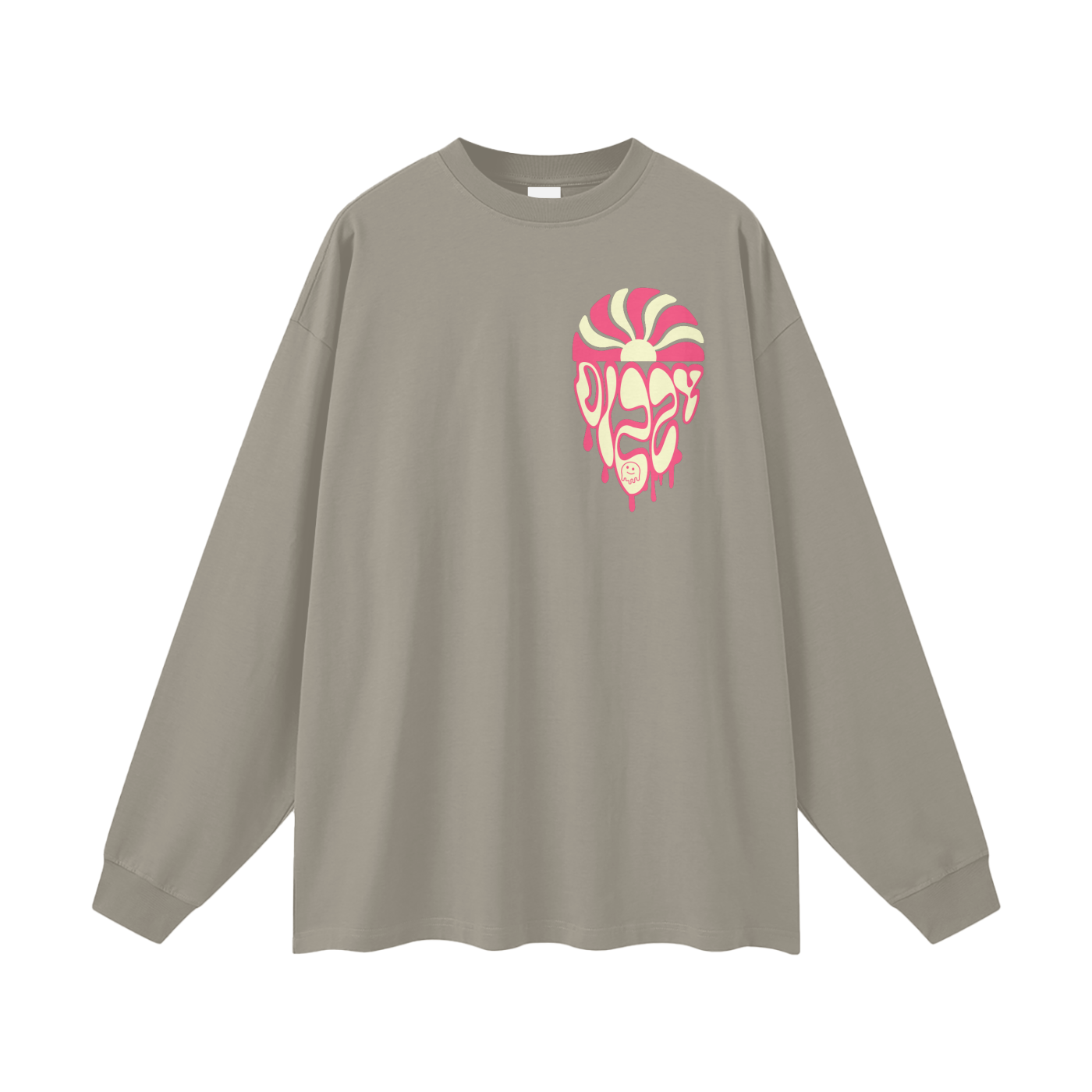 Dizzy Graphic Long Sleeve Cotton Tee