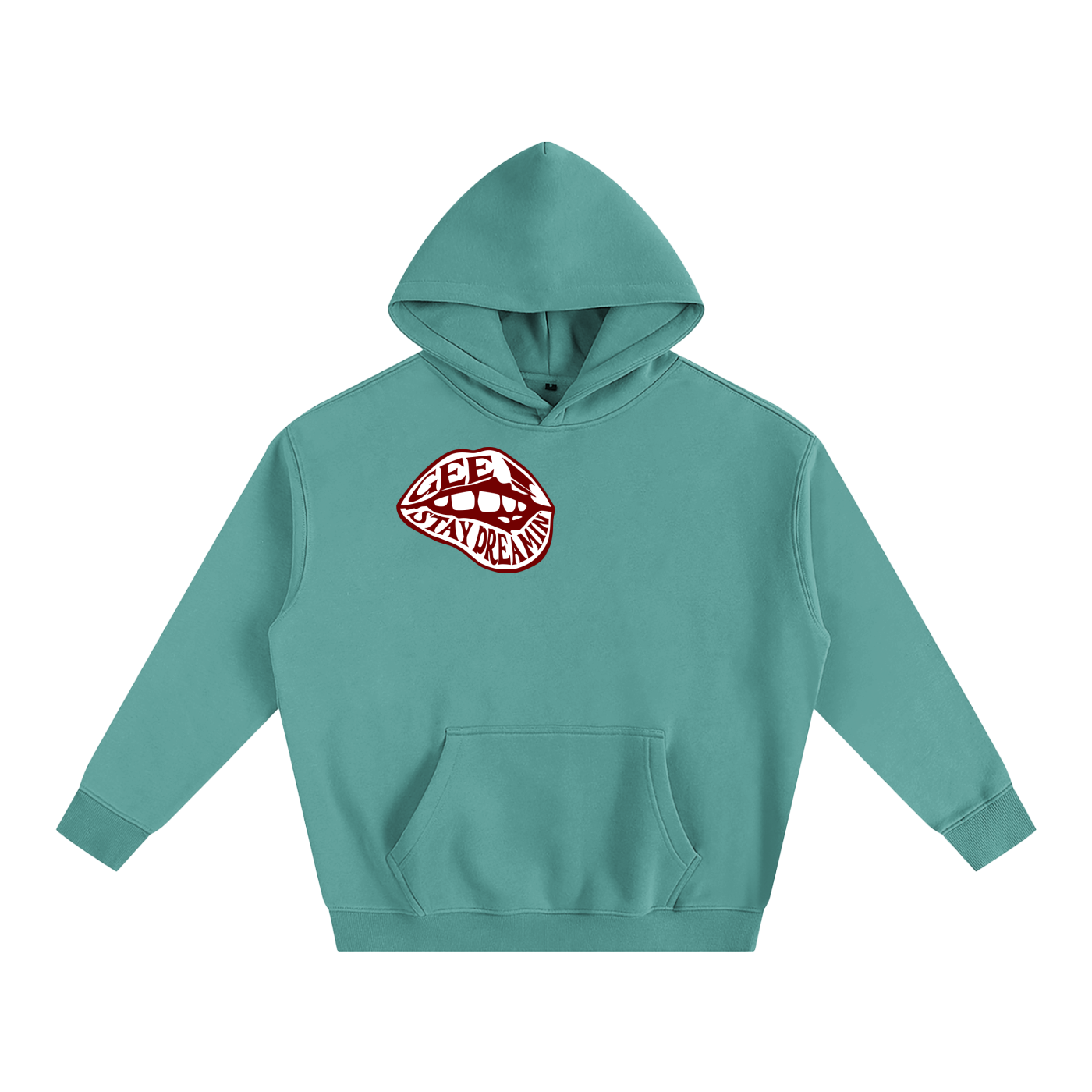 Gee Oversize Fleeced Graphic Hoodie