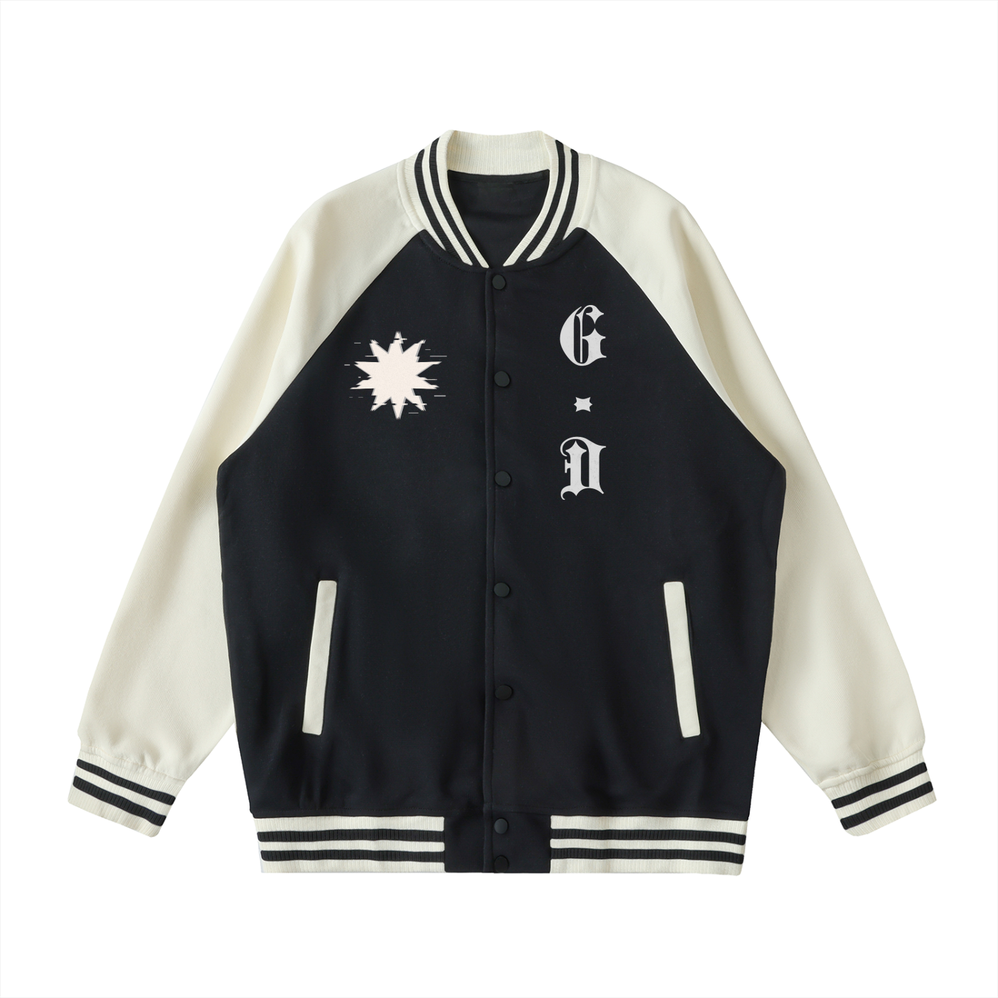GD Classic Two-Tone Varsity Jacket
