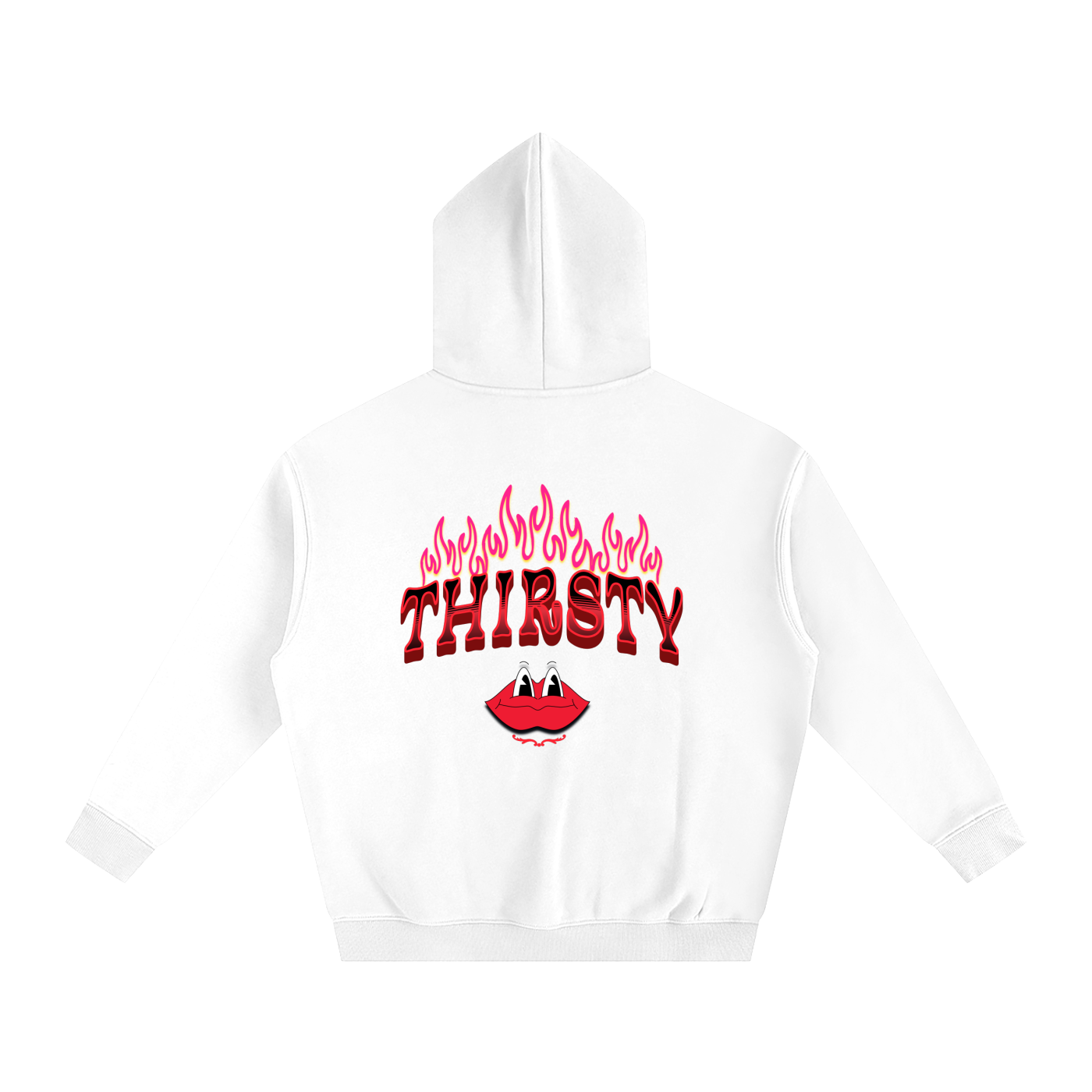 Thirsty Oversized Fleece Hoodie
