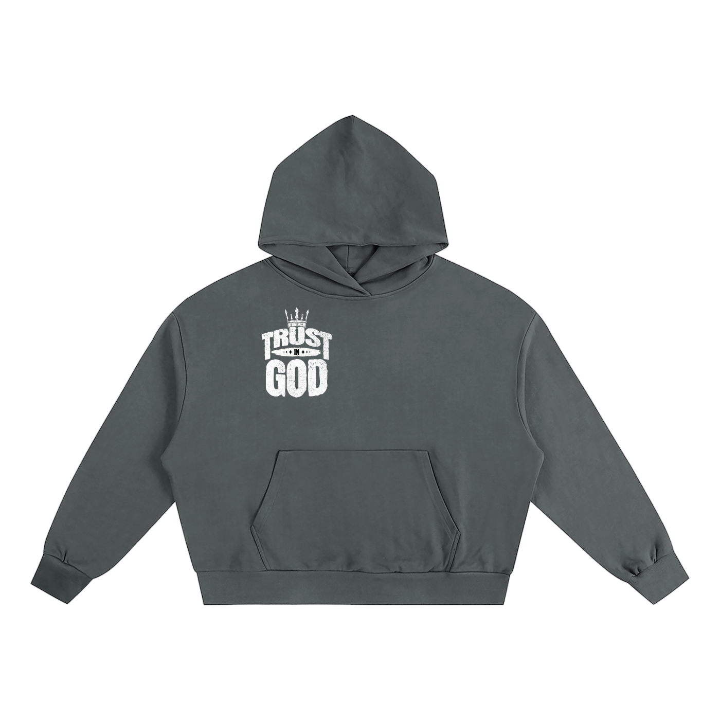 "Trust in God" Boxy Hoodie