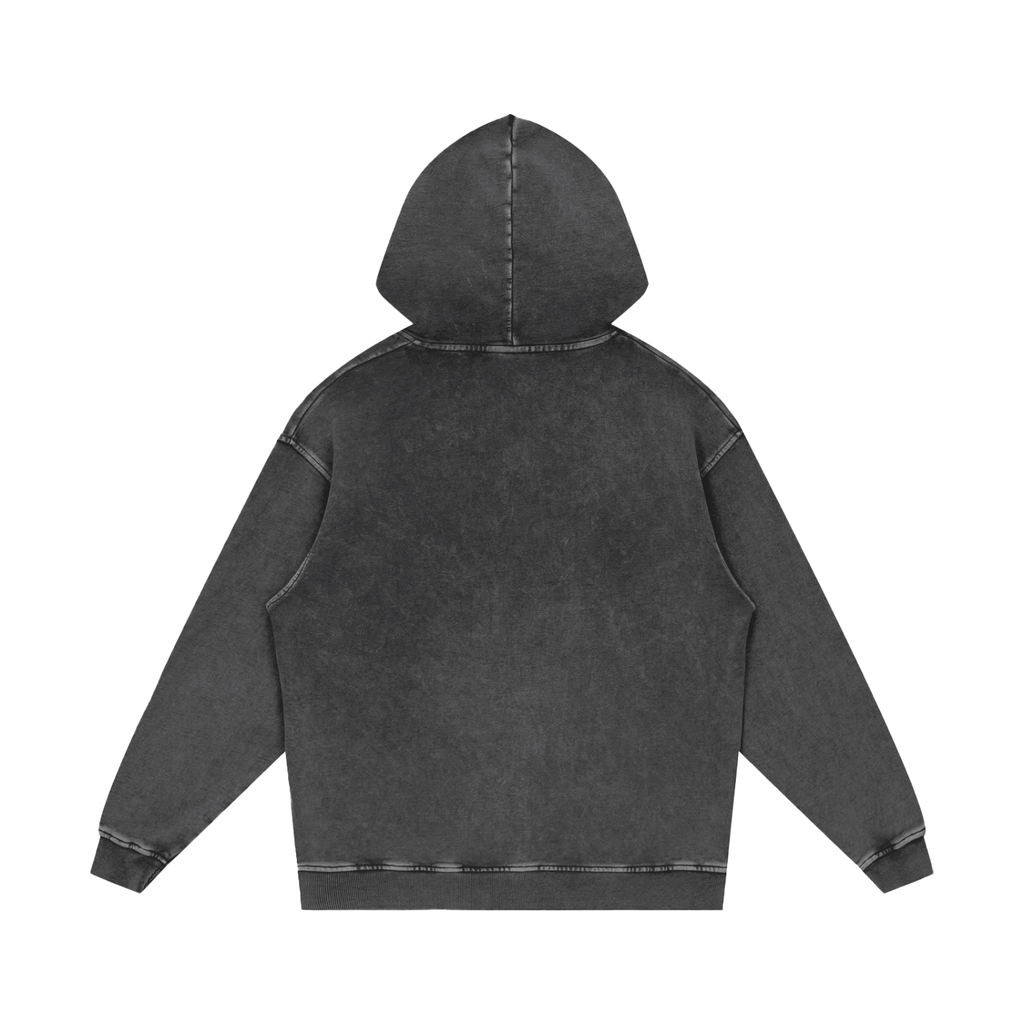 Acid Wash Oversize G-Hoodie