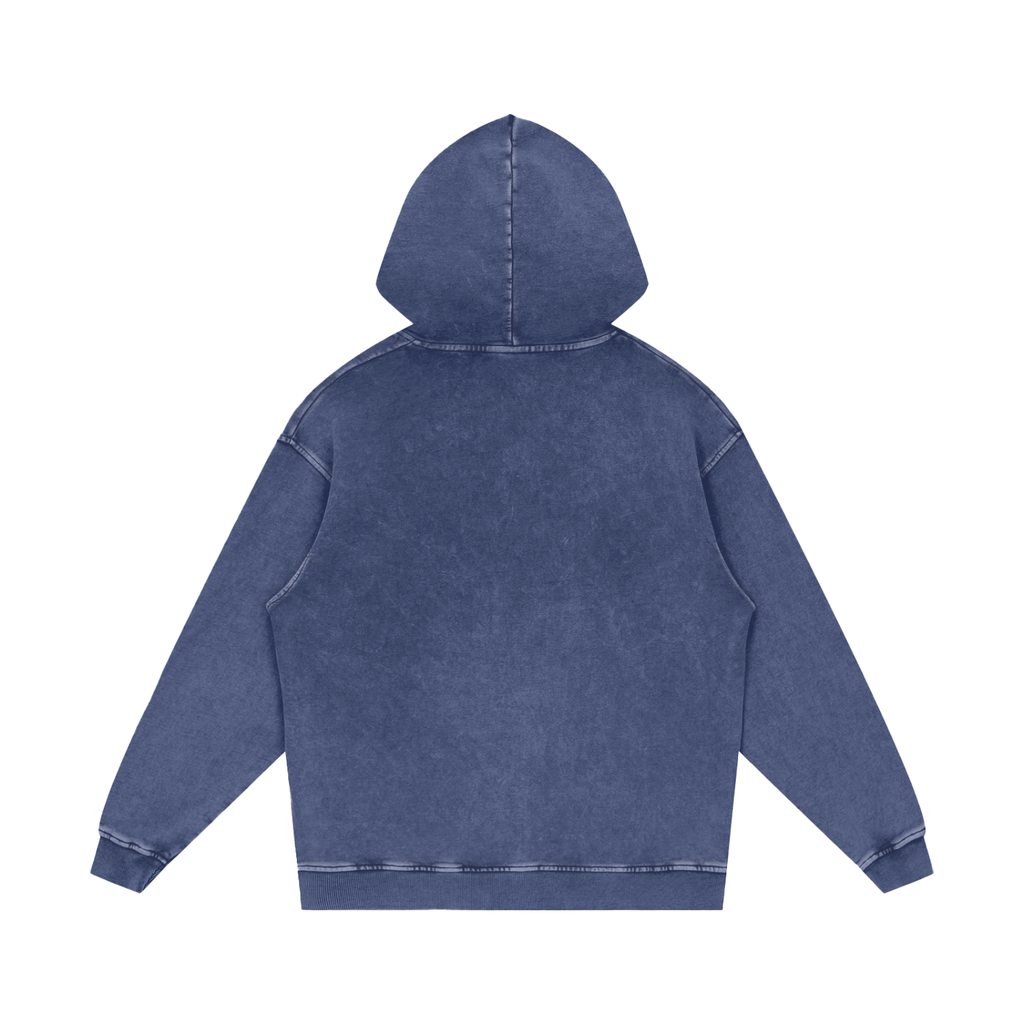 Acid Wash Oversize G-Hoodie