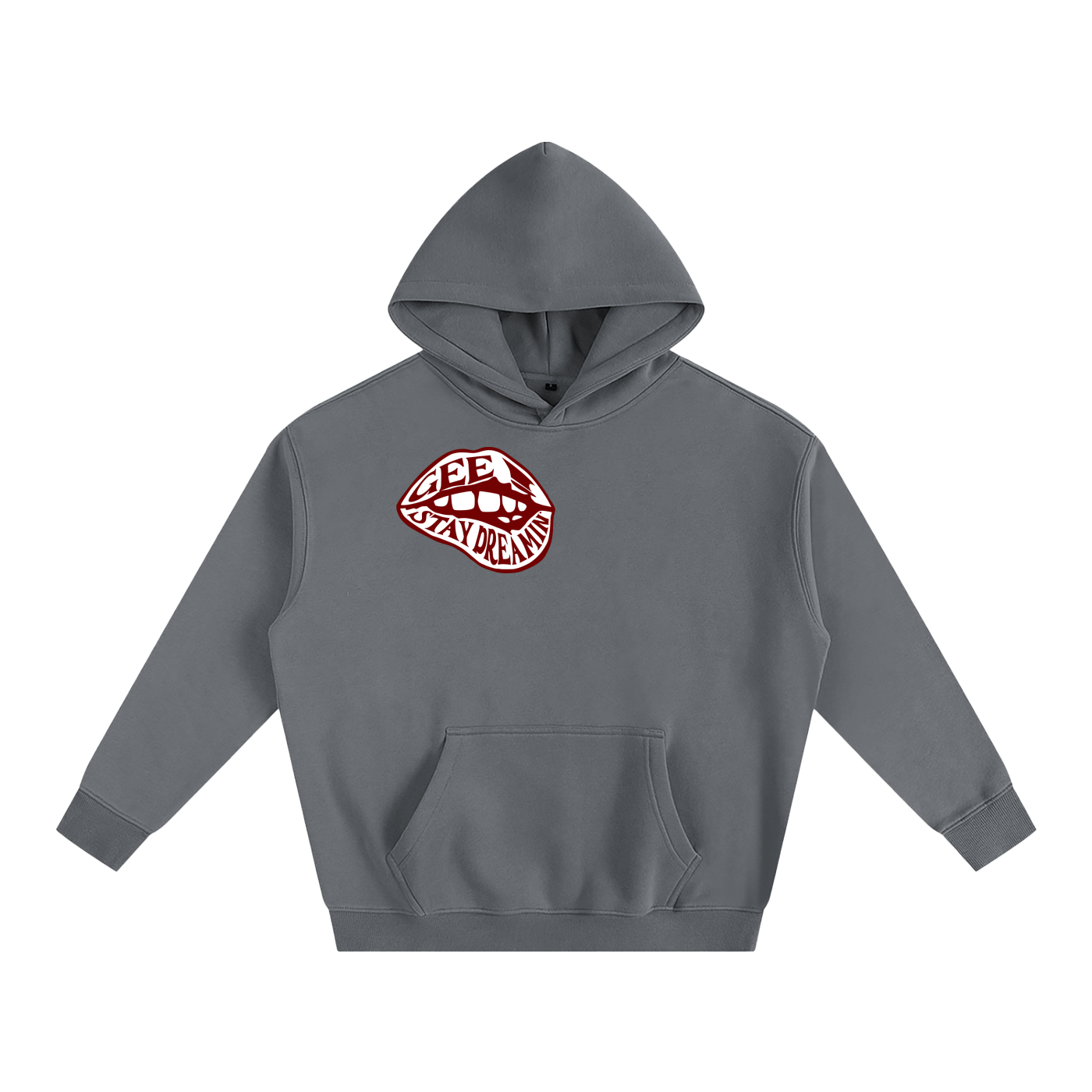 Gee Oversize Fleeced Graphic Hoodie