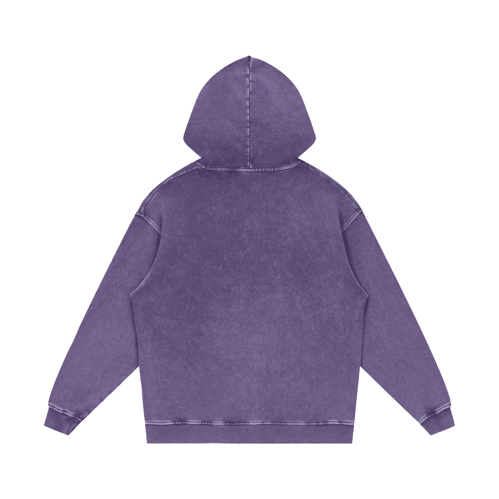 Acid Wash Oversize G-Hoodie