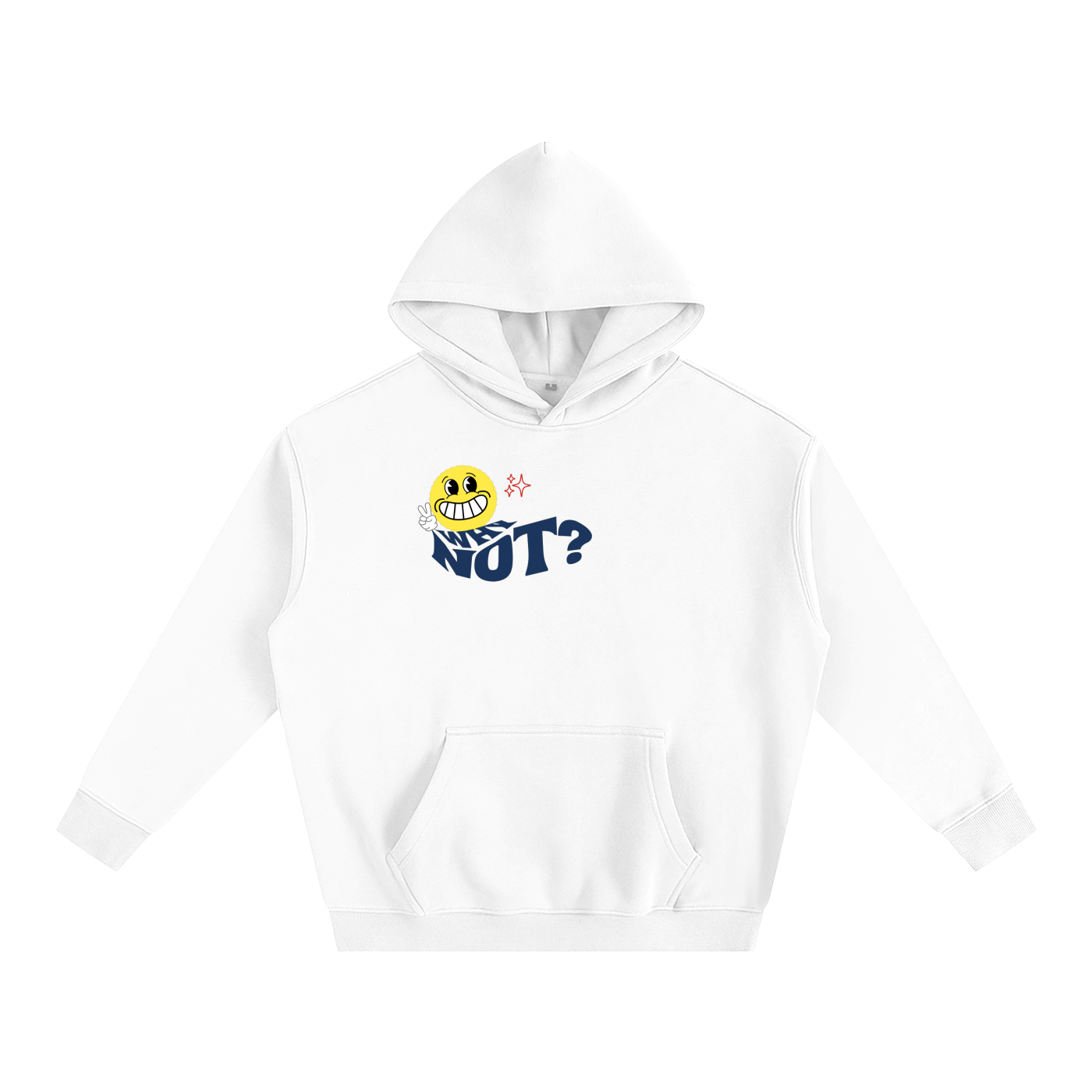 Why Not | Oversize Fleeced Hoodie