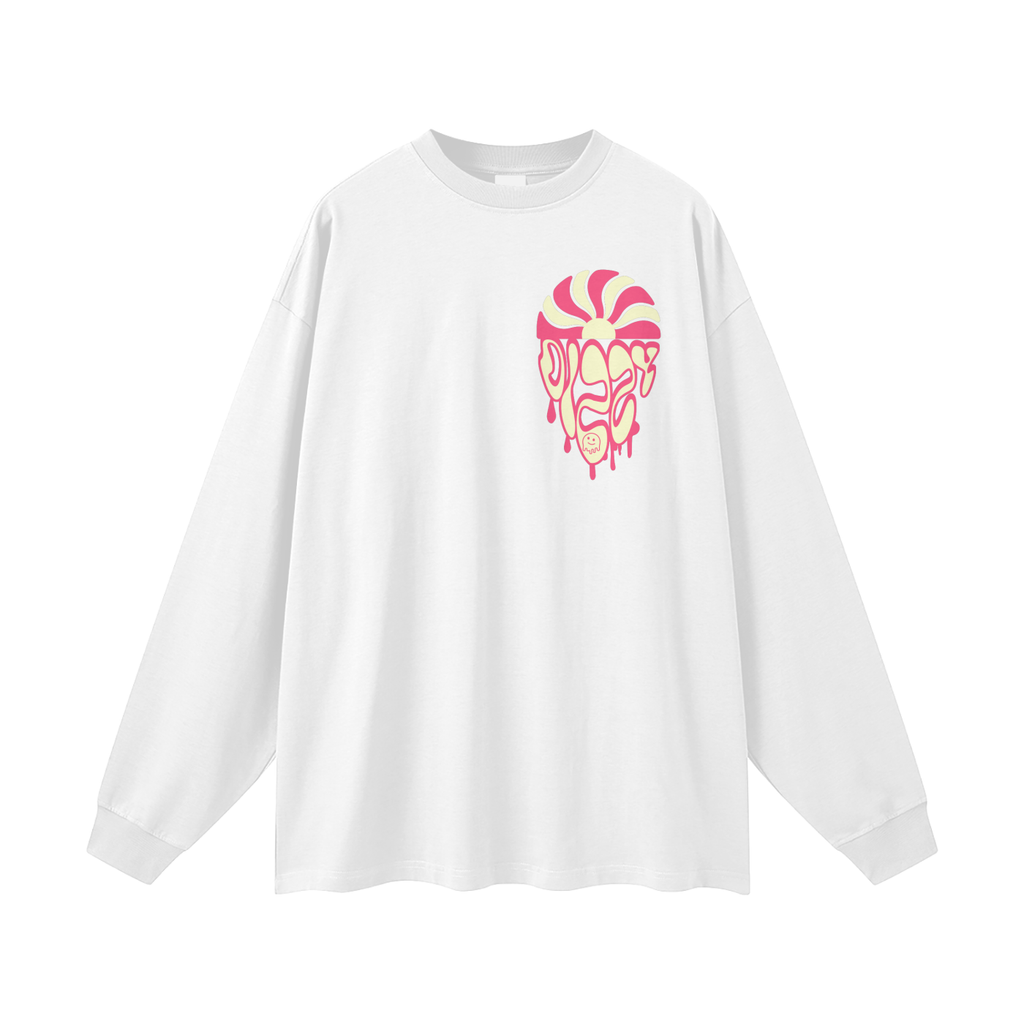 Dizzy Graphic Long Sleeve Cotton Tee