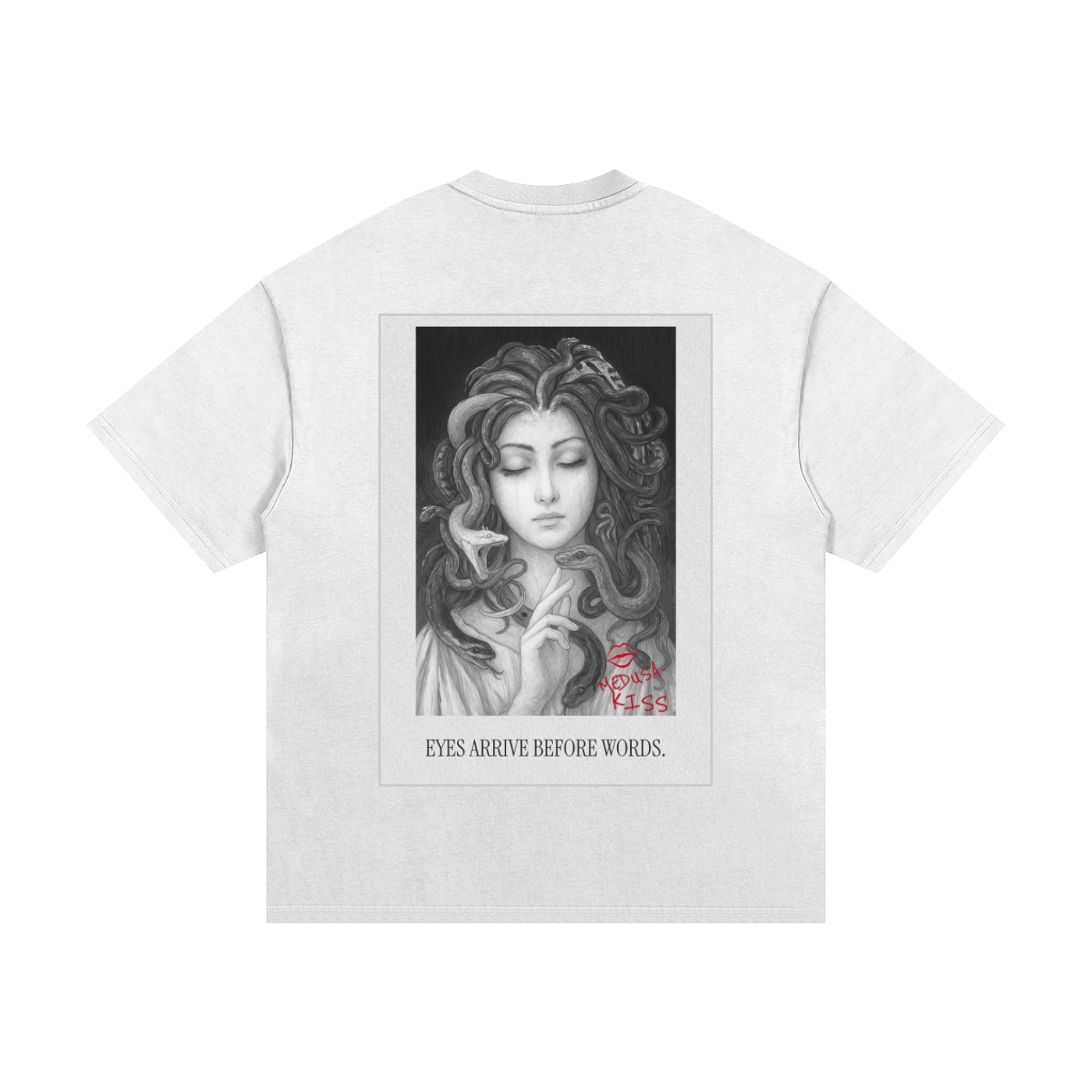 Medusa Kiss | Heavyweight Cotton T-Shirt