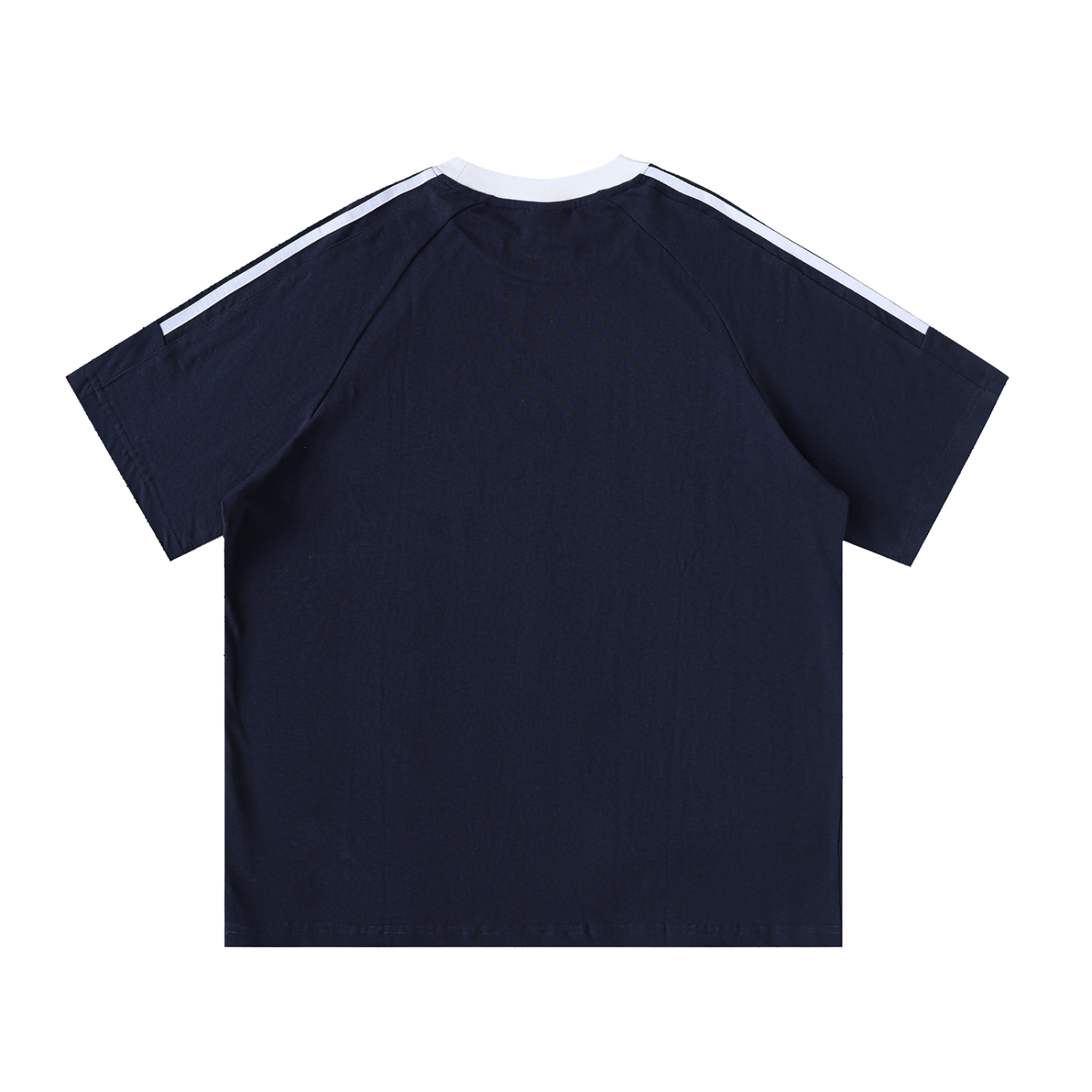 Contrast Tape Crewneck T-Shirt