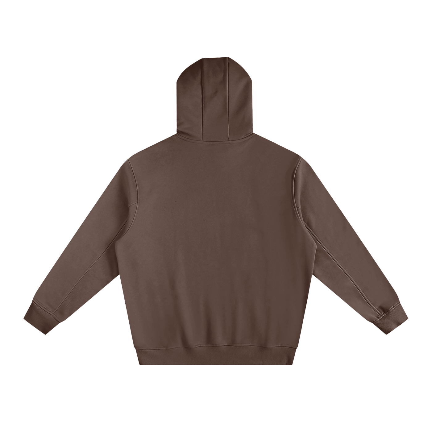 Fleece-Lined High Neck Hoodie