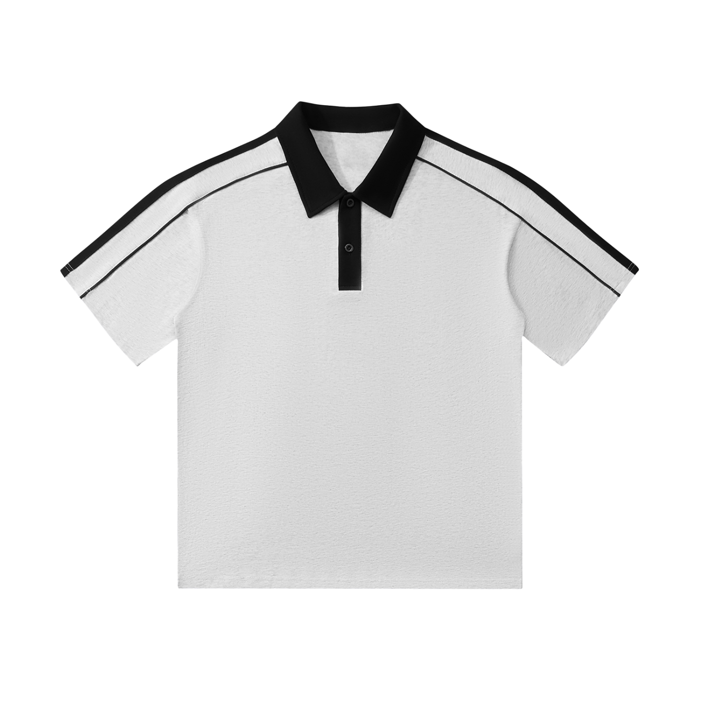 Athletic Stripe Polo Shirt