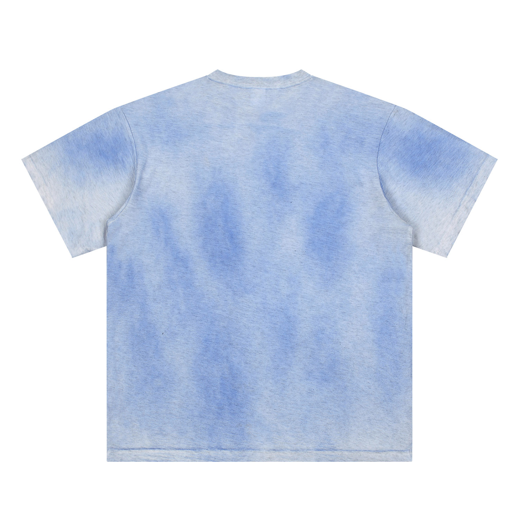 Sun Fade Hand-Painted Graphic Tee