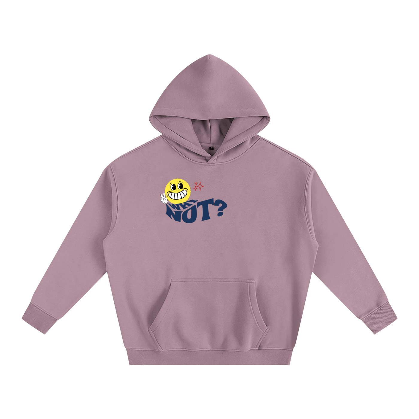 Why Not | Oversize Fleeced Hoodie
