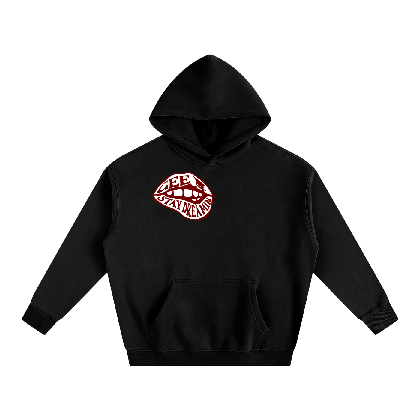 Gee Oversize Fleeced Graphic Hoodie