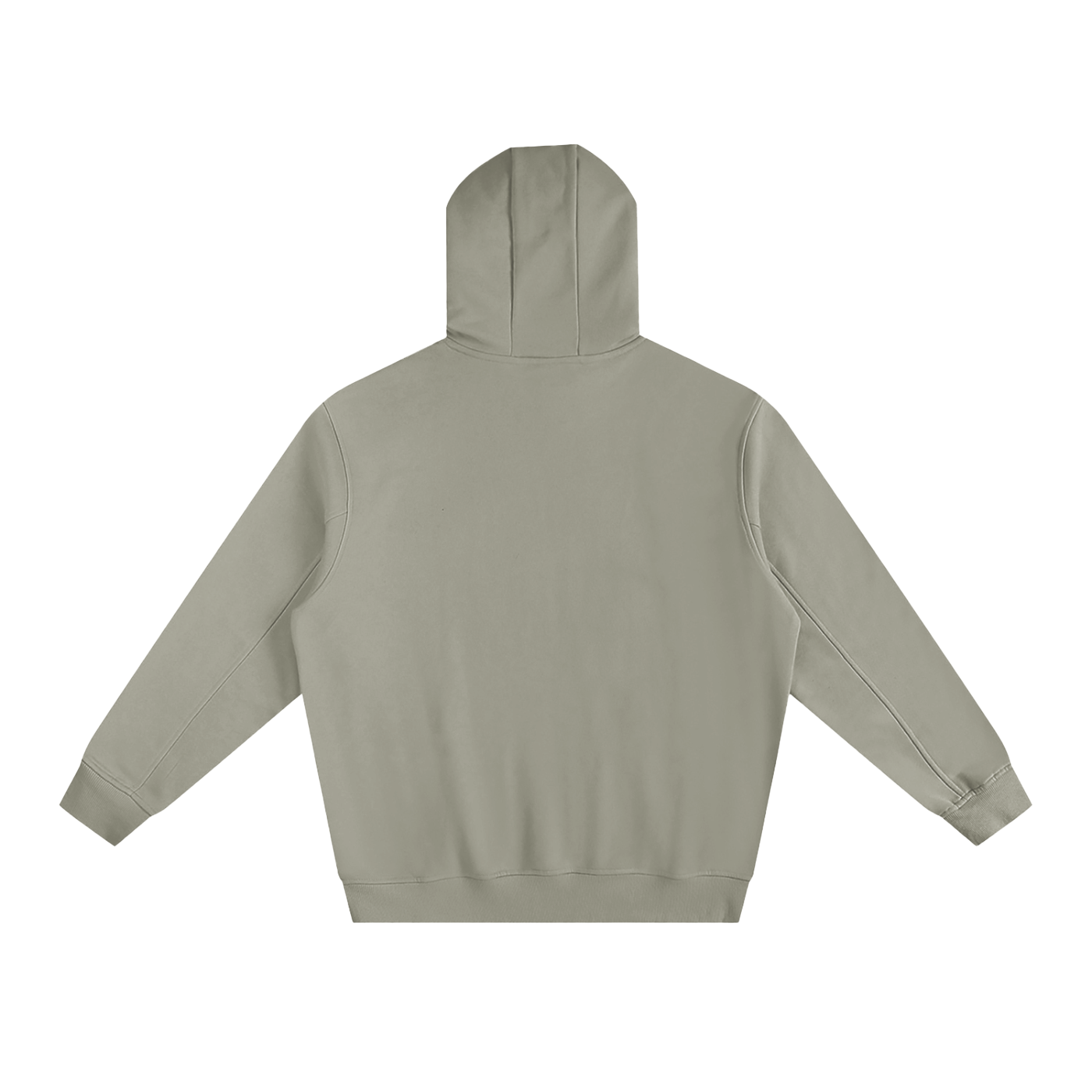 Fleece-Lined High Neck Hoodie