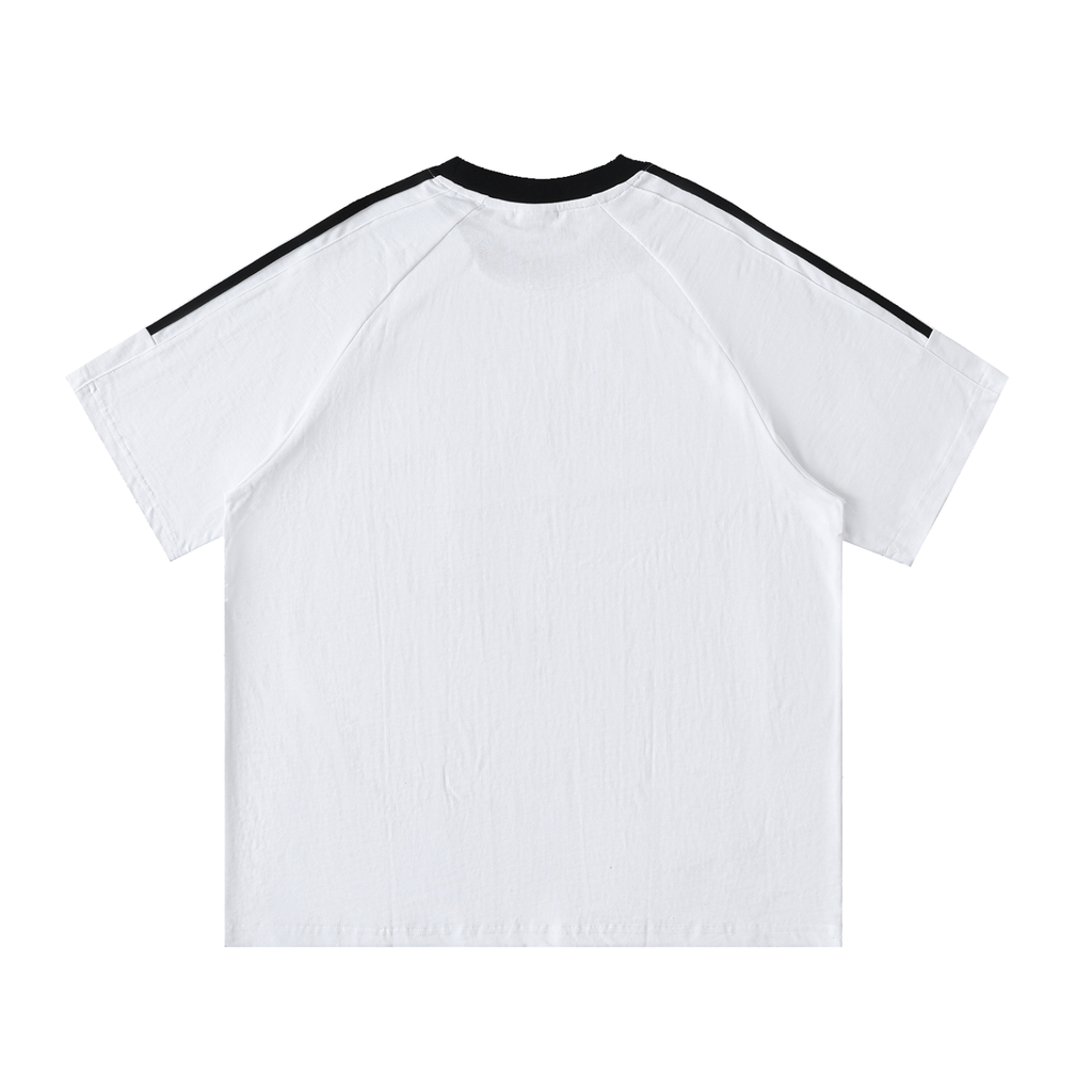 Contrast Tape Crewneck T-Shirt