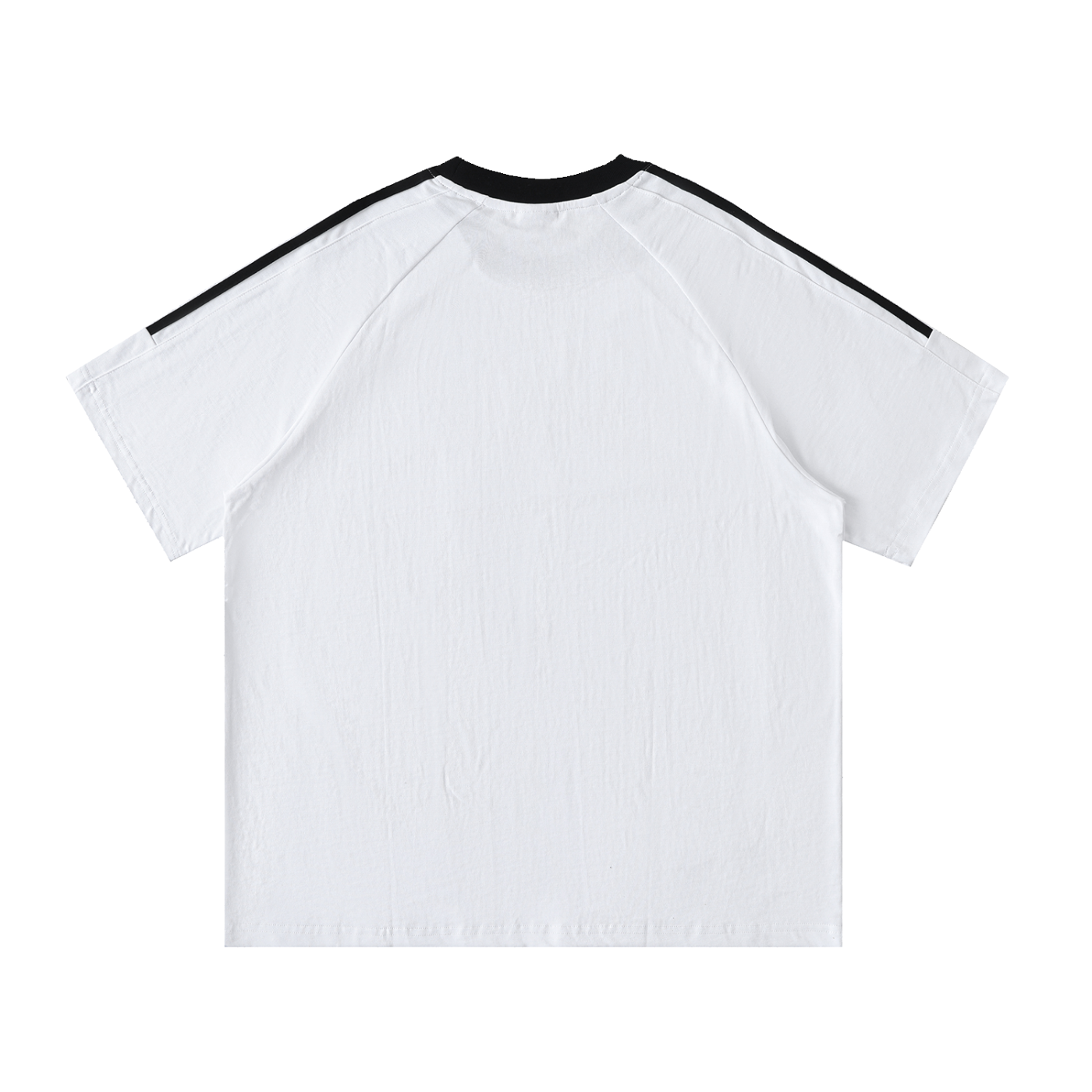 Contrast Tape Crewneck T-Shirt