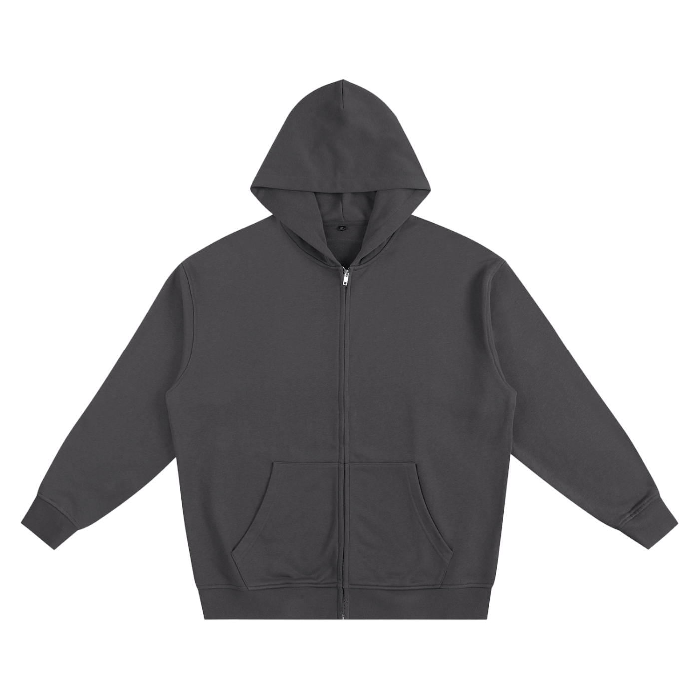 Alone Graphic Zip Hoodie