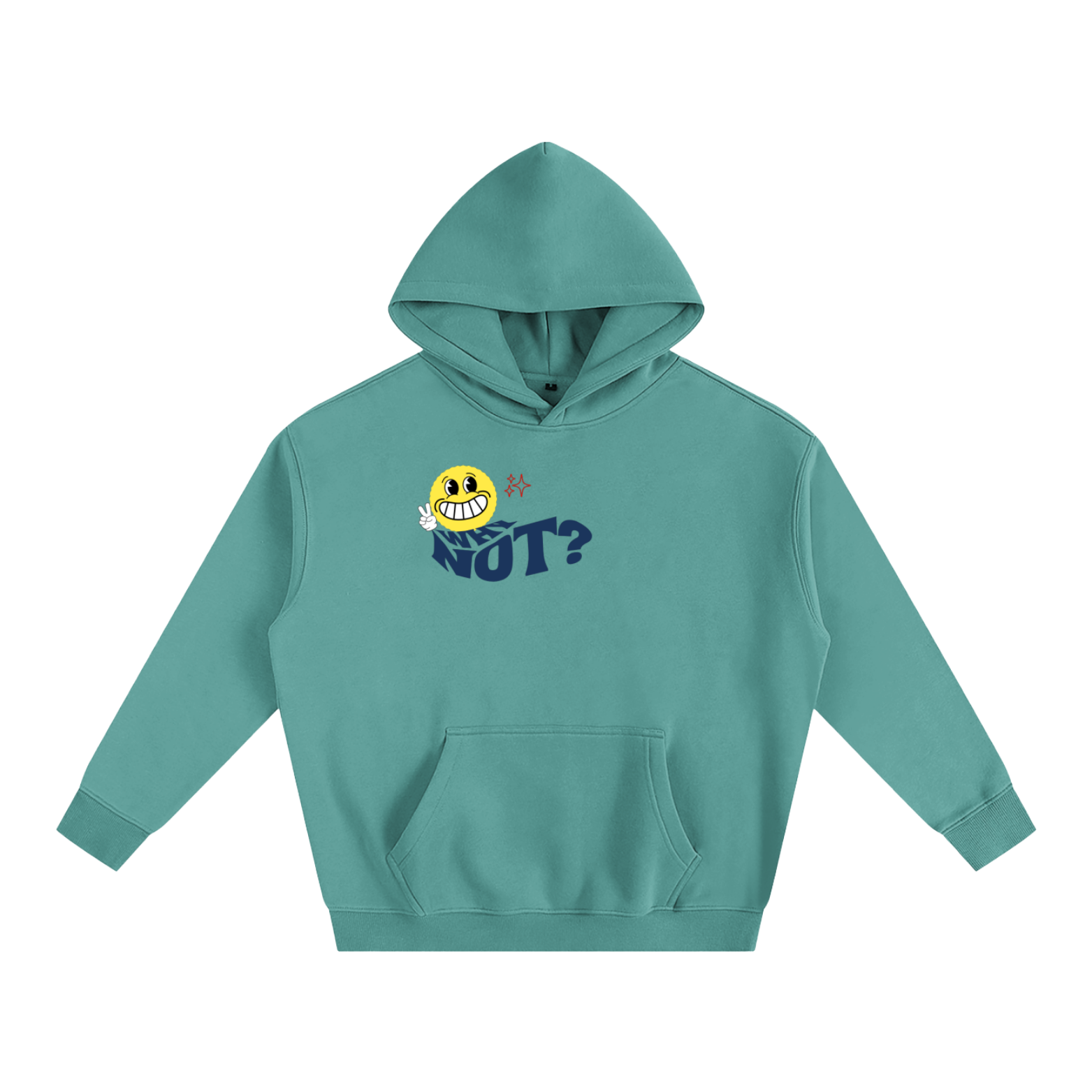 Why Not | Oversize Fleeced Hoodie