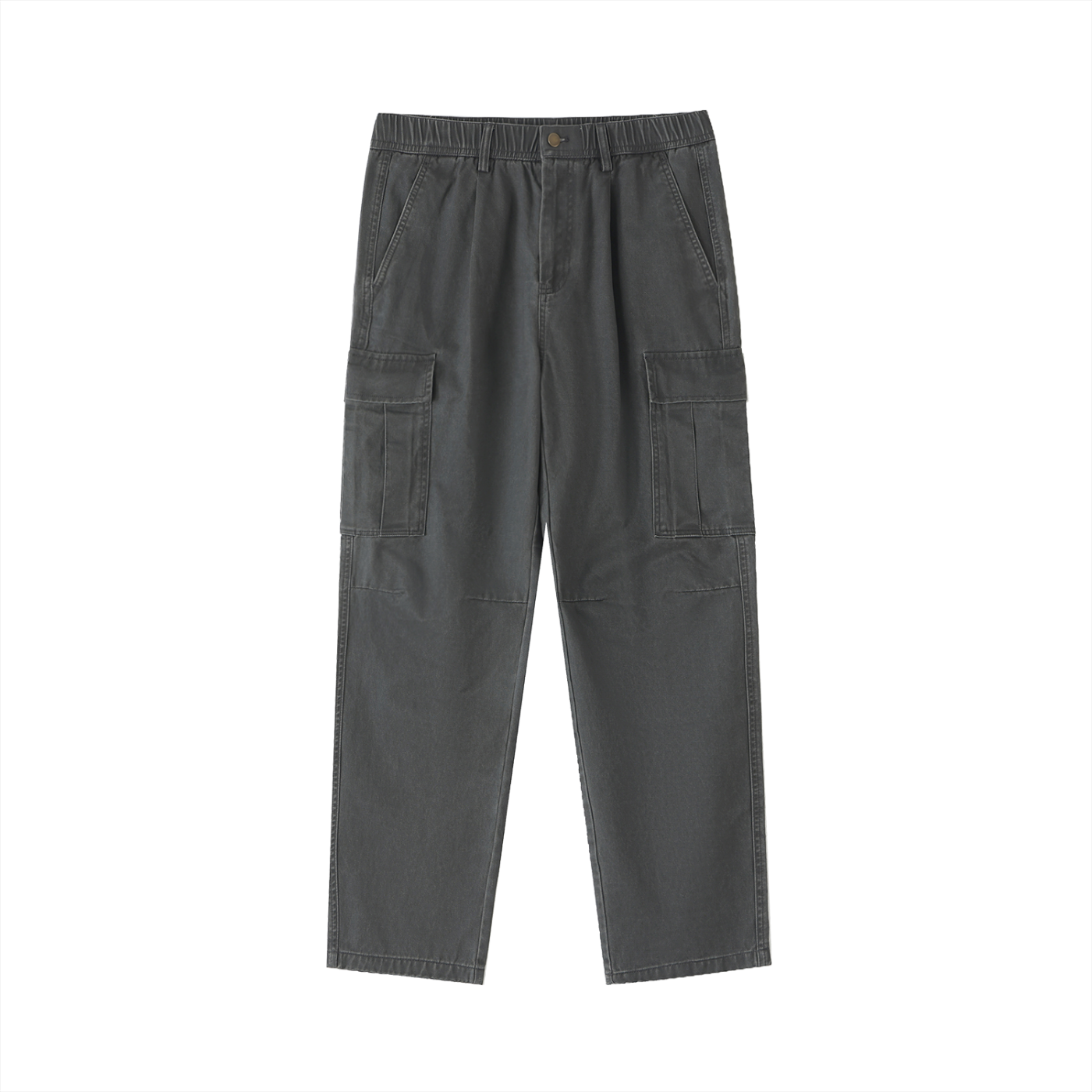 Elastic Waist Cargo Pants
