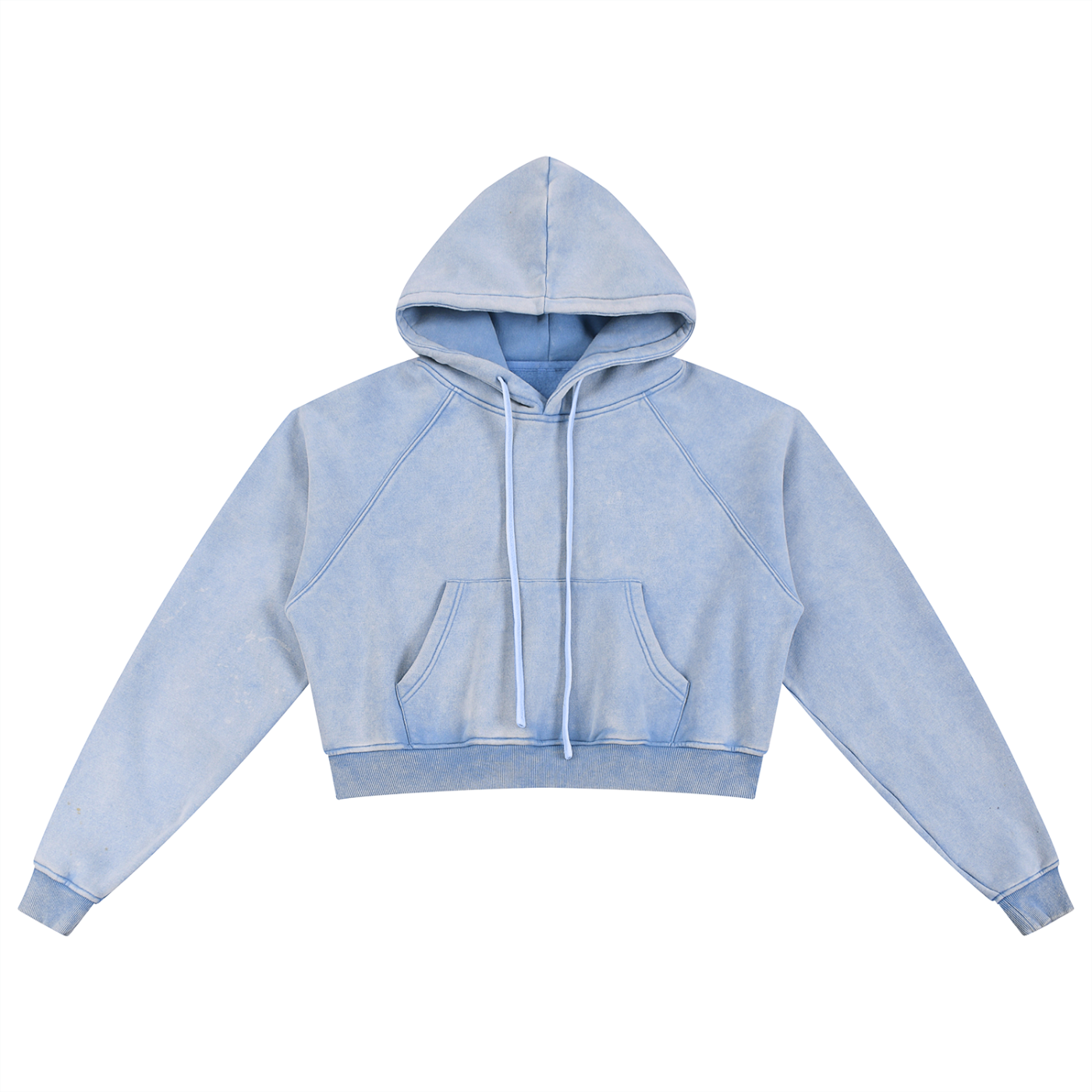 Women’s Snow Washed Cropped Hoodie