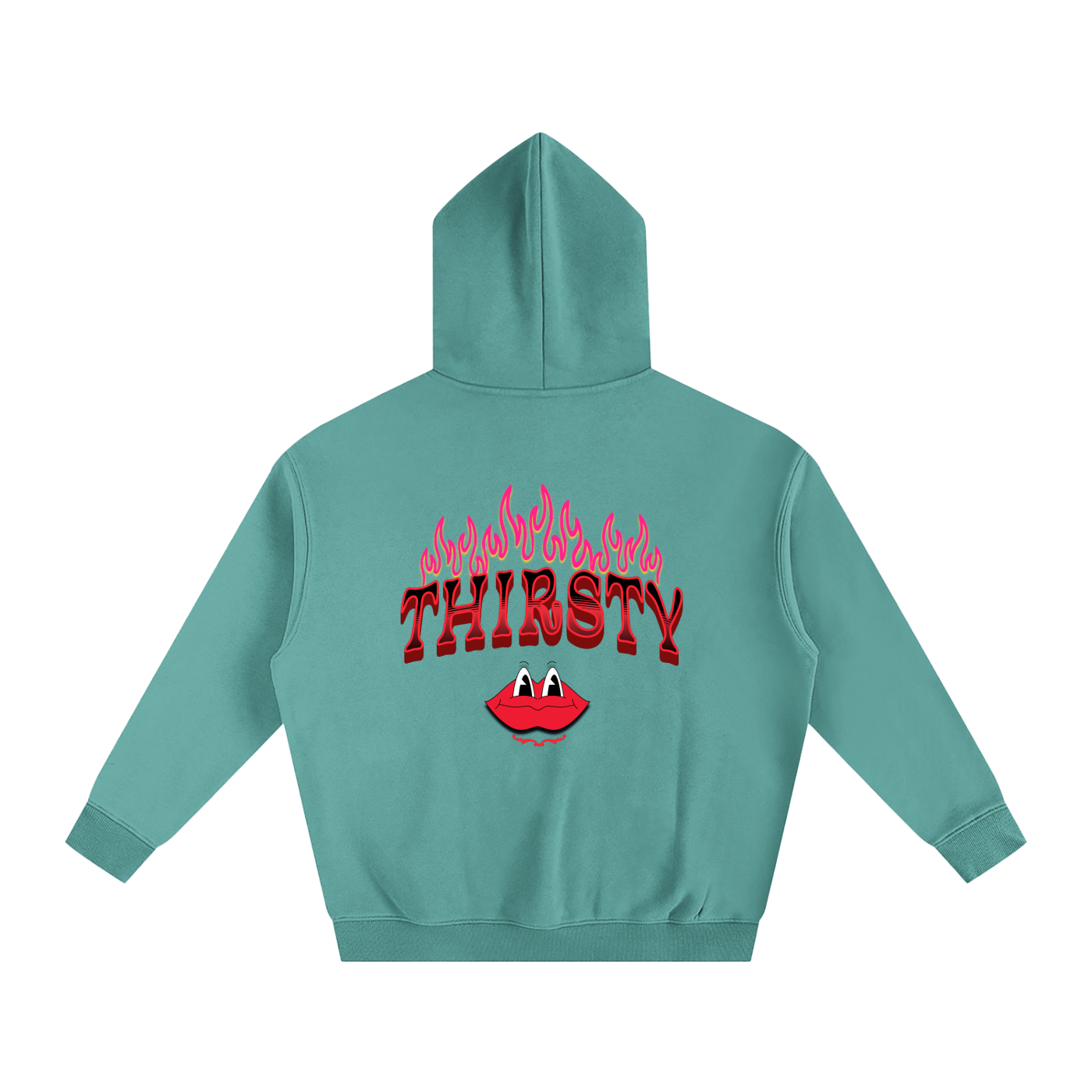 Thirsty Oversized Fleece Hoodie
