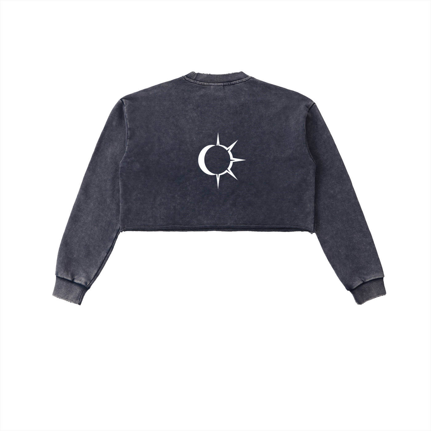 Women's Cotton Cropped Sweatshirt