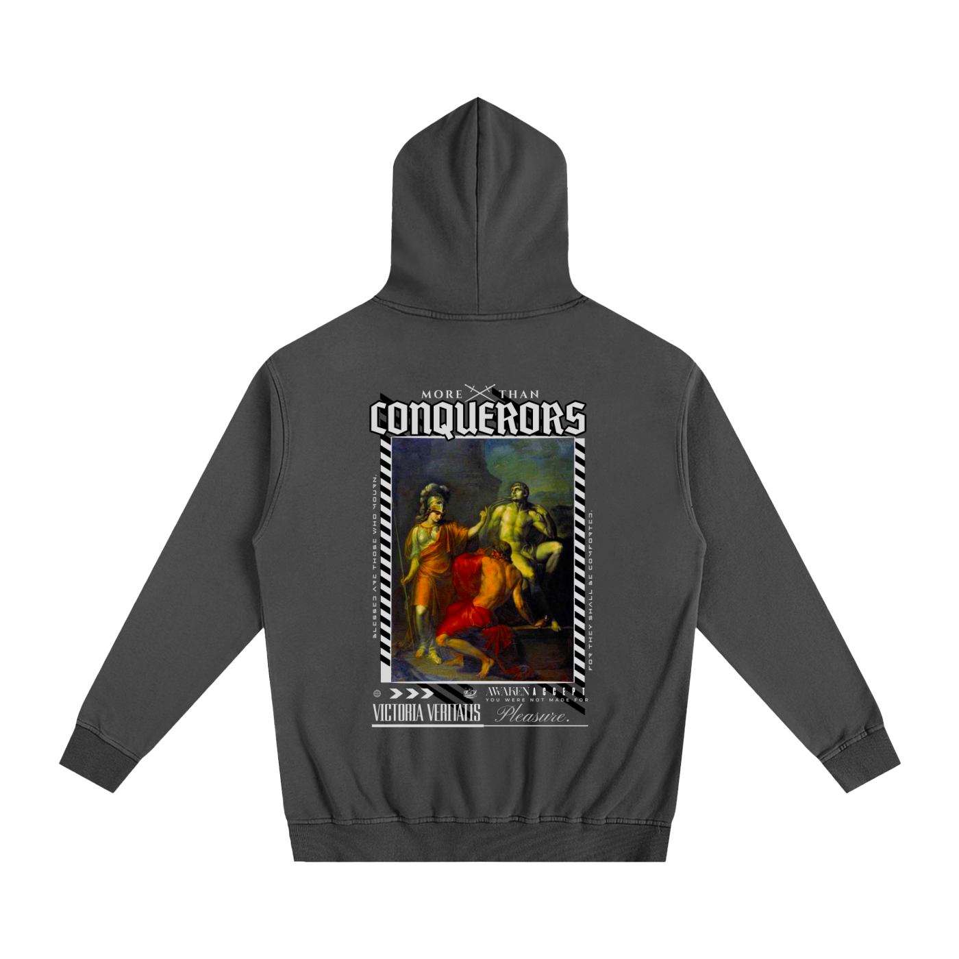 “More Than Conquerors” Oversized Hoodie
