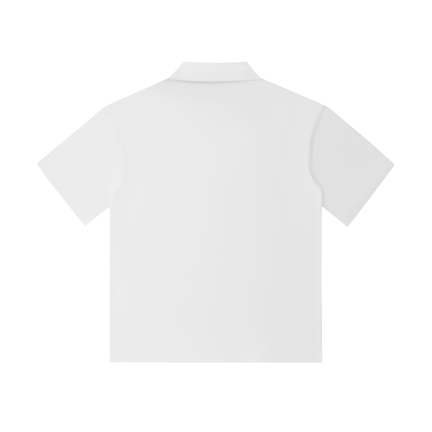 Drop Shoulder Short-Sleeve Polo