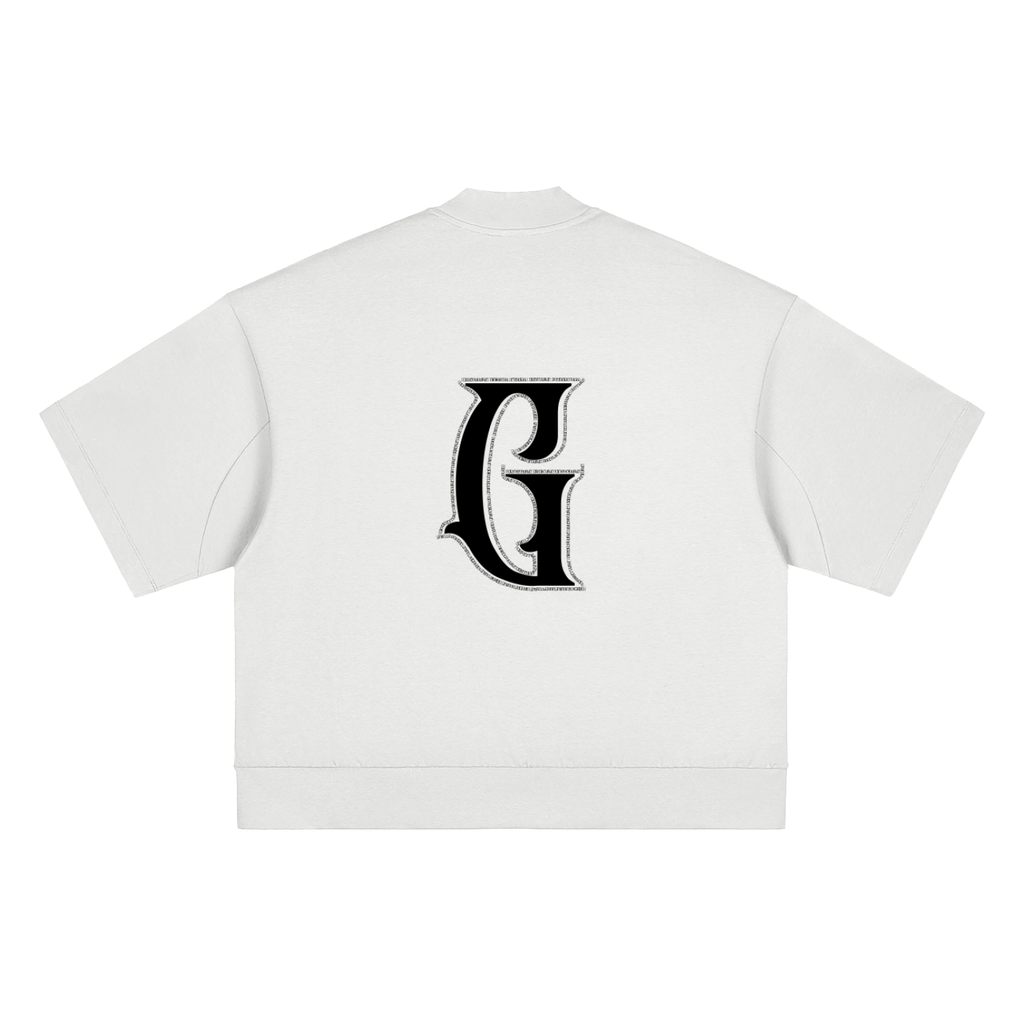Heavyweight Oversized Mock Neck T-Shirt